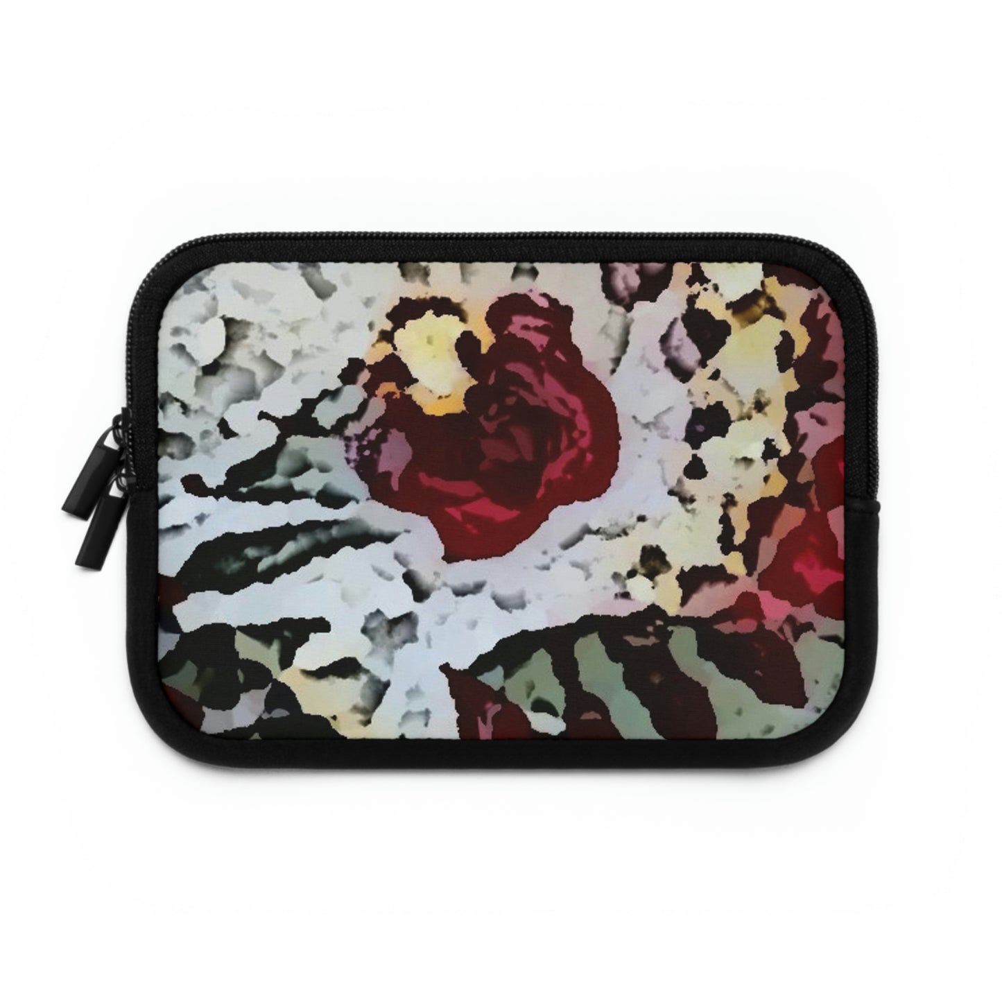 Laptop Sleeve ... "A Friendly Flower" ... Pointsettia 'Pointing' ... Original Works ... (Supplied Photograph) ...