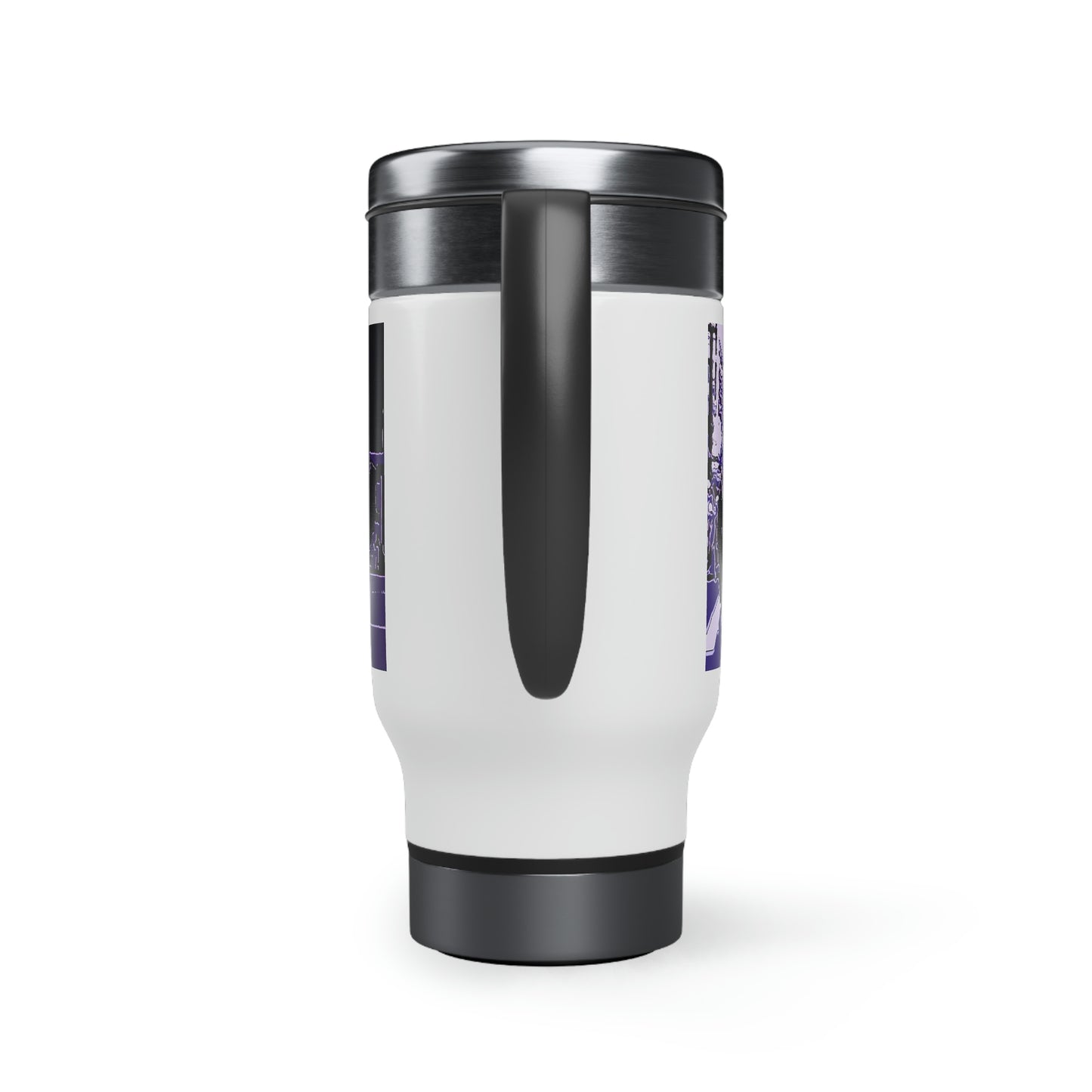 Stainless Steel Travel Mug with Handle, 14oz ... San Francisco ... 'Rice-A-Roni-A-San Francisco Treat' ... "A Cable Car Classic" ... Family Archives: 1973 ... Original Works ...