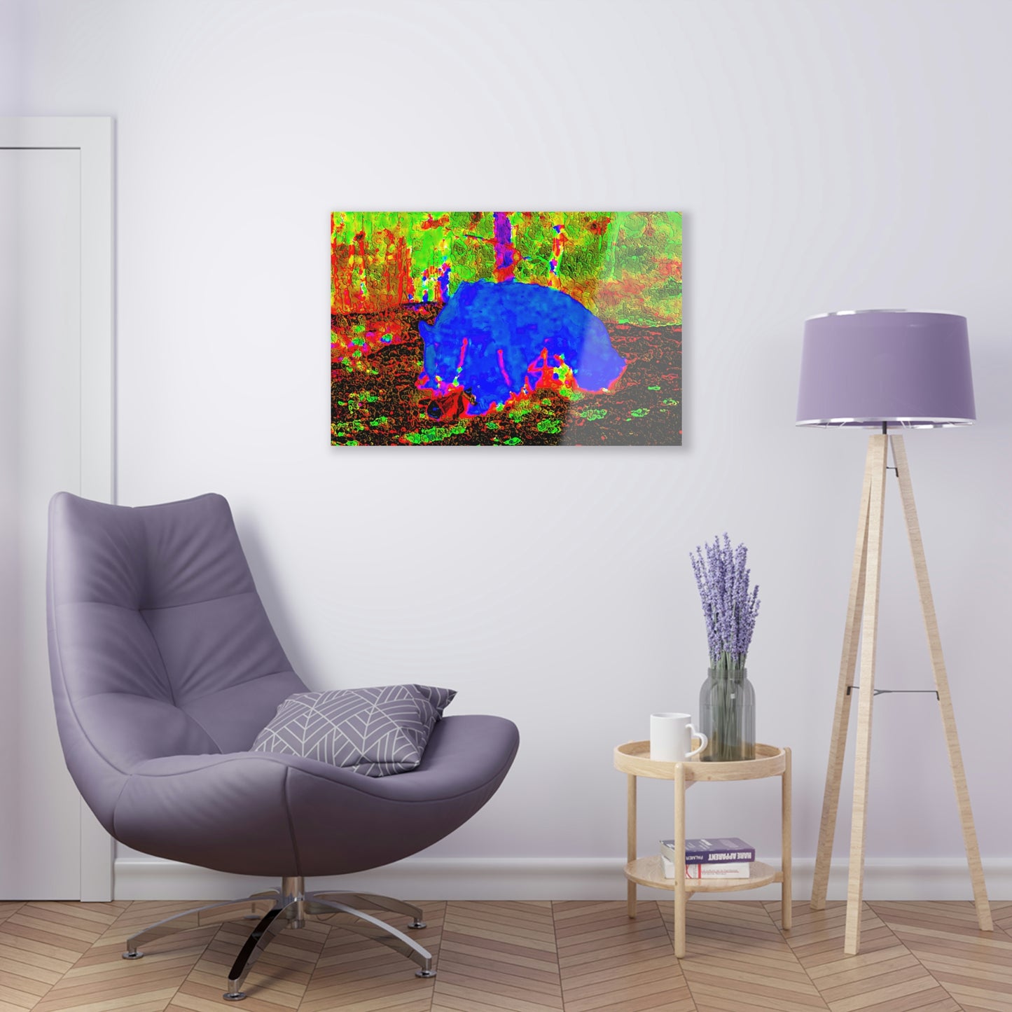 Acrylic Prints ... RCY: "Rhett Creek Yogi ... '500 Lbs Of Autumn Season Hunger' ..."  ... September 2022 ... Central Idaho ... Original Works ...