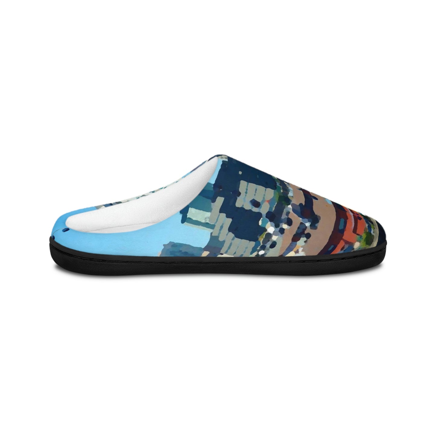 Men's Indoor Slippers ... That Classic Wheel ... 'Seattle's Wheel' ... & Old Classic Waterside Vendors ...  'Family Archives' ... Original Works ...