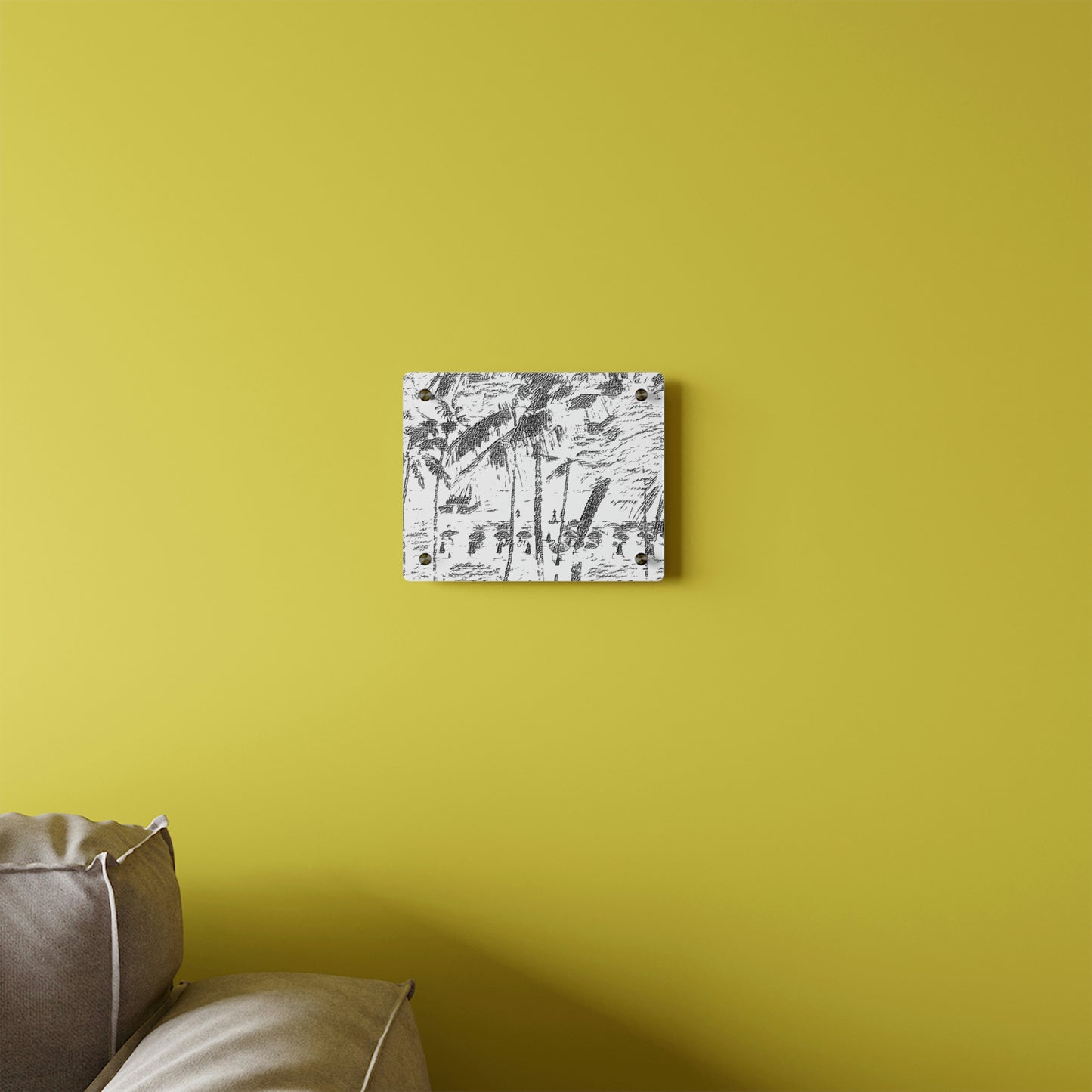 Acrylic Wall Art Panels ... "The Royal Hawai'ian: Waikiki Beach_Beach" ... Honolulu, HI ... Ocotber 2014 (Halloween) ... Original Works ...