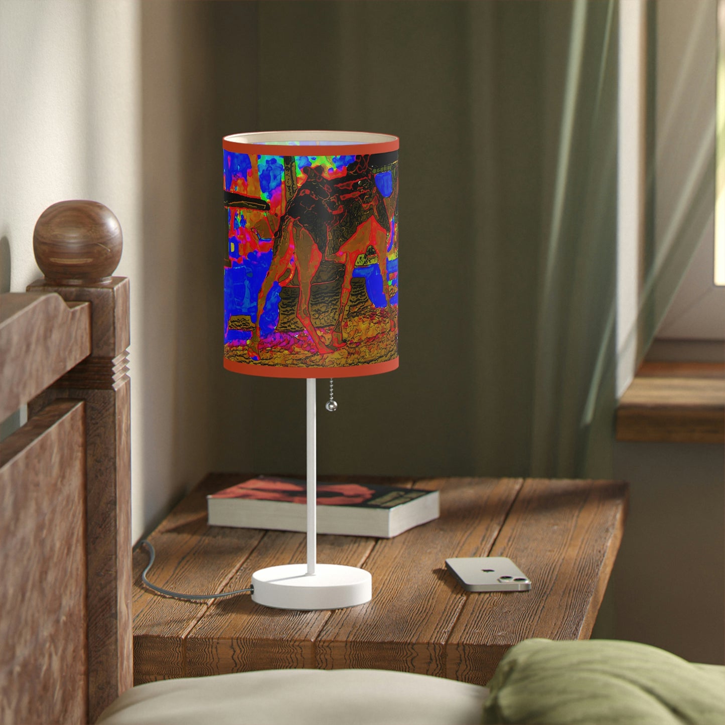 Lamp on a Stand, US|CA plug ... "Truckin'-Up-To-Buffalo ... 'Oops - Wrong Country' ... Truckin'-Up-To-New Delll -'E' ... " ... (Delhi, India) ... 5July2007. Original Works ...