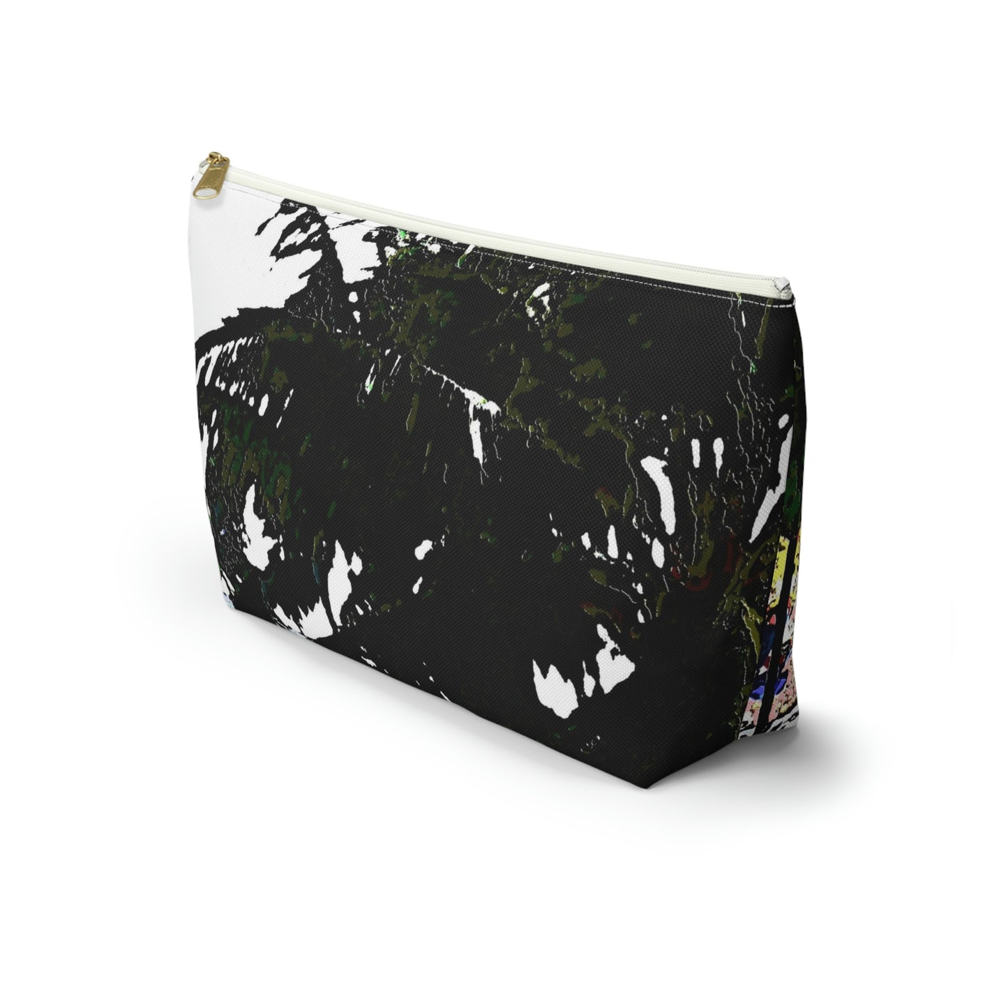 Accessory Pouch w T-bottom ... "A Beautiful Beach Amongst The Palms" ... The Outrigger Waikiki, Honolulu, Oahu ... Original Works ...