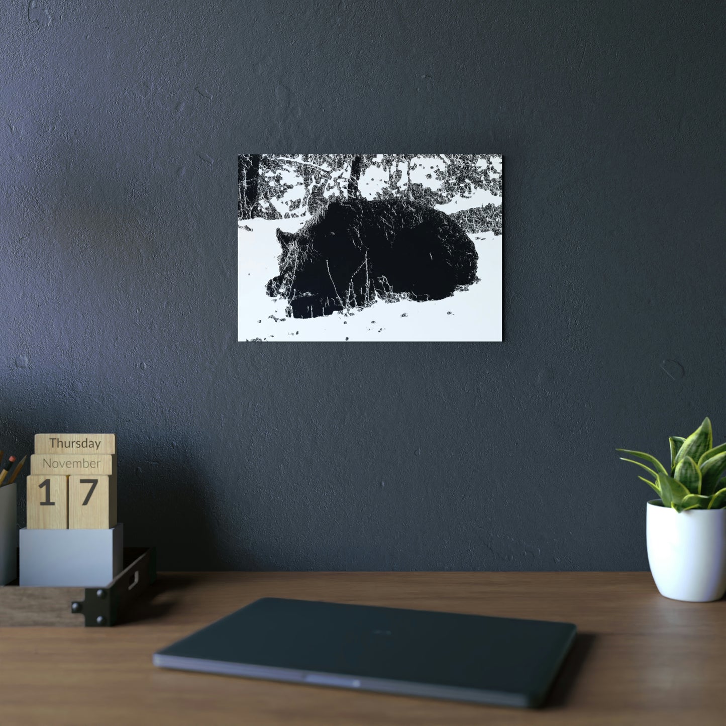 Aluminum Composite Panels ... A Local 'Yogi' ... RCY: "Rhett Creek Yogi: 500#'s Of Hungry Black Bear" ... 28-29Sep23 ... Original Works ... Client Project-Folio ...
