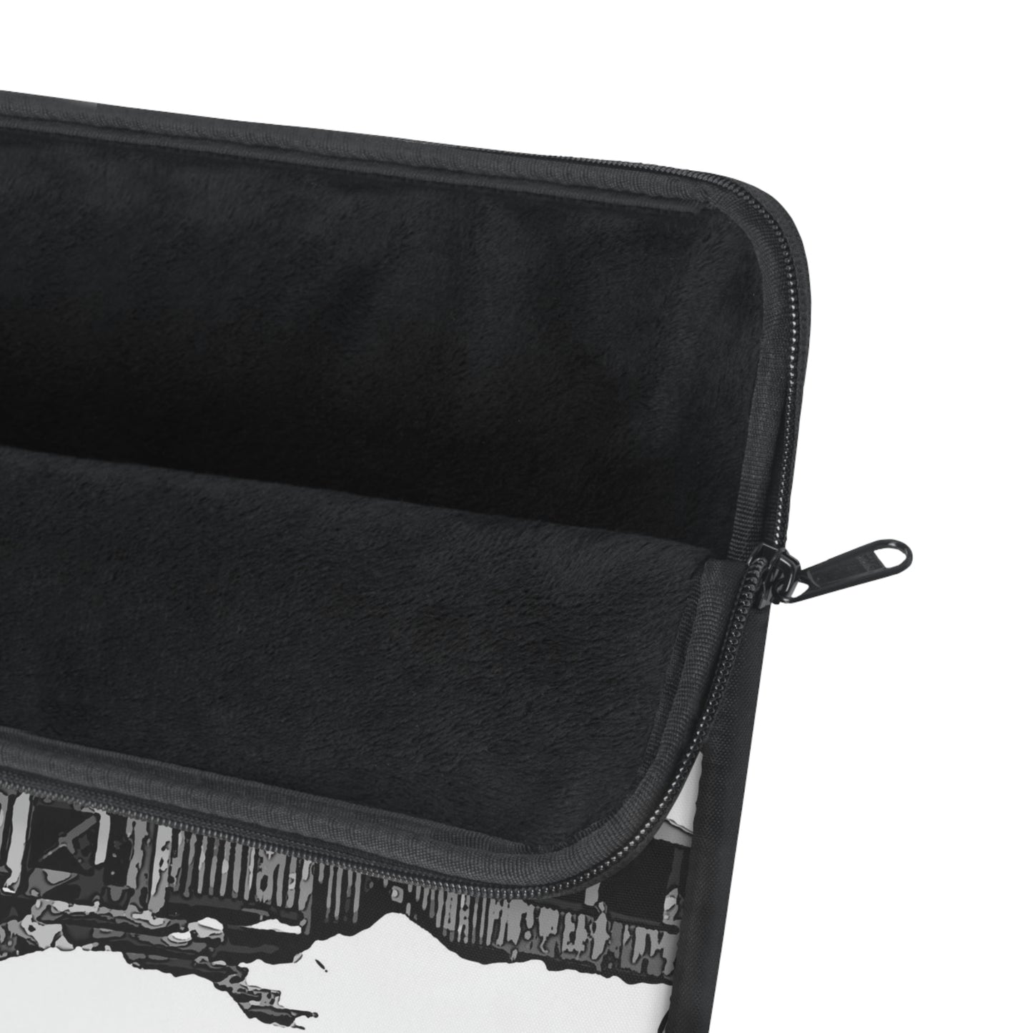 Laptop Sleeve ... A Beautiful Lodge & Back-Country Outfitter In A Mountain Town ... 'Dixie, Idaho, November 2022' ... Original Works ...