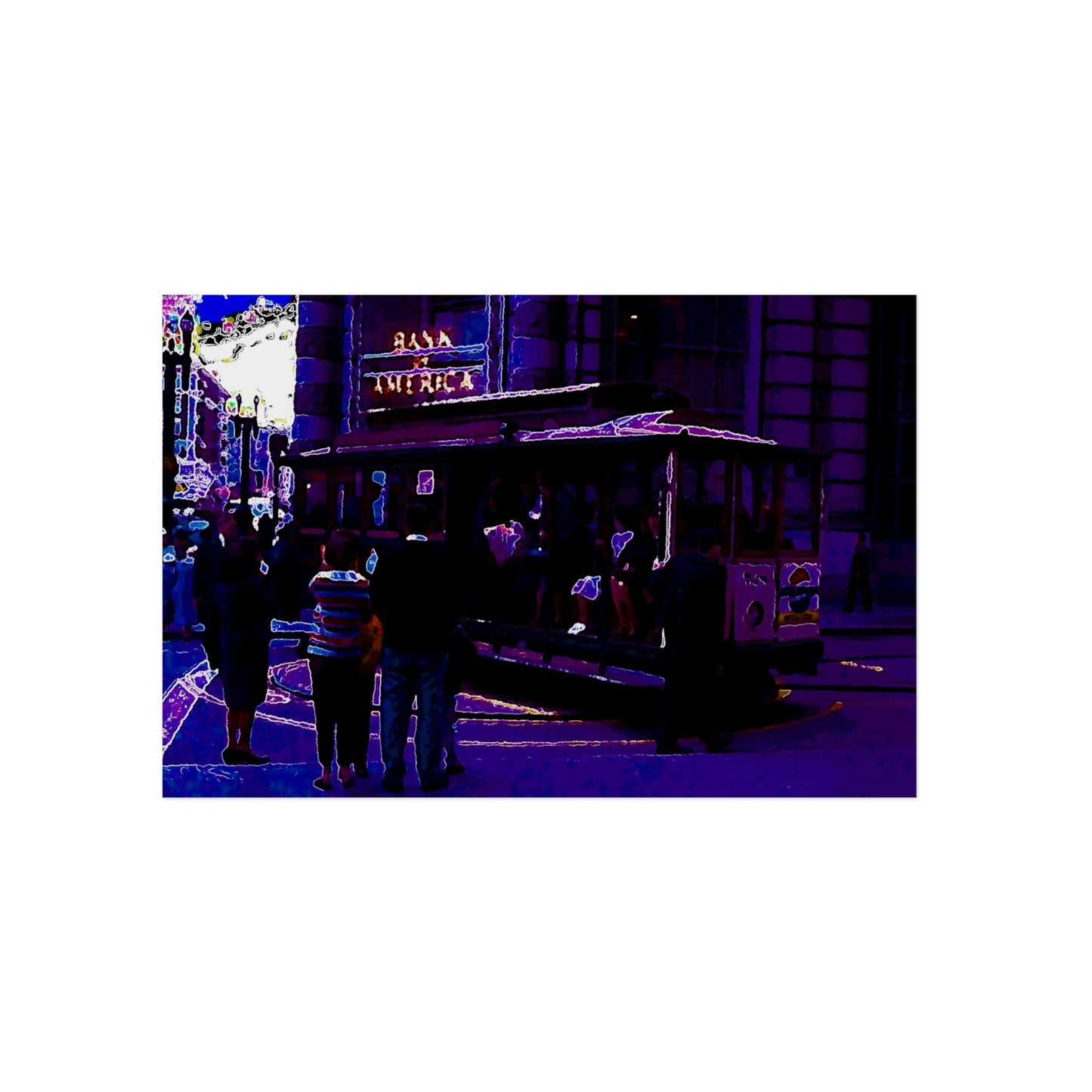 Aluminum Composite Panels ... "Cable Car Turnaround Round-About" ... 'The End Of The Line' ... Family Archives_3 (Father) ... Original Works ...