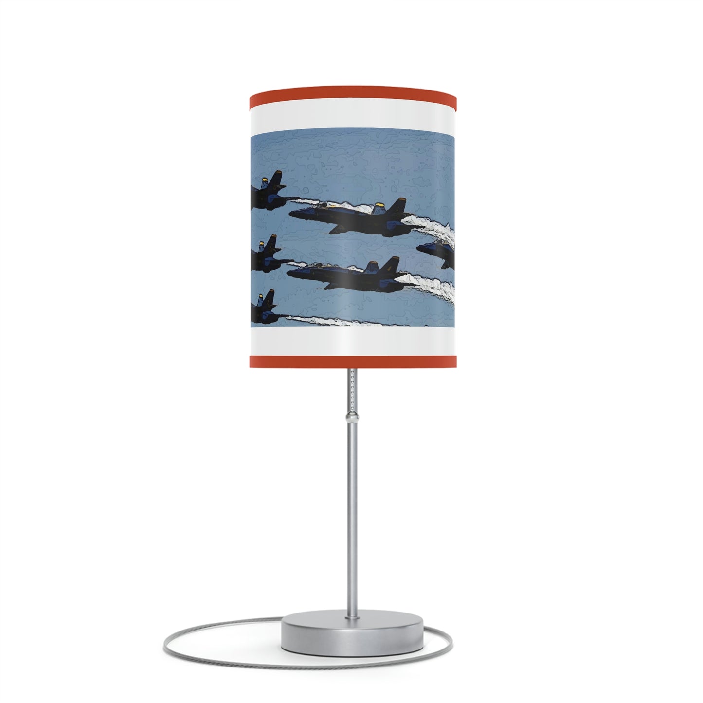 Lamp on a Stand, US|CA plug ... Seattle Seafair ..."Blue Angels Run Over Lake Washington" ... Circa Mid 1980's ... Dr FJ Holt ... Original Works ...