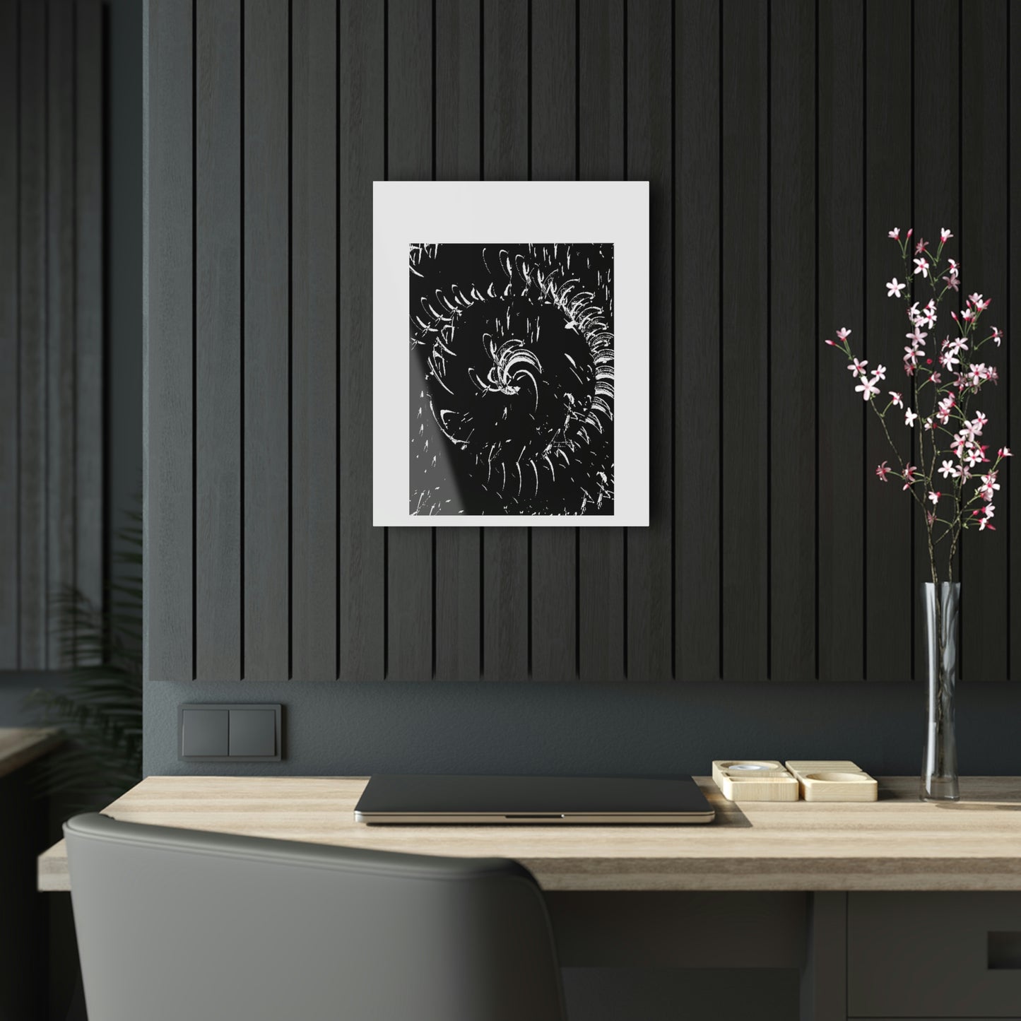 Acrylic Prints ... "Waning Moon" ... Central Idaho ... October 2022 ... Rendering Time: 22 Hours ... Original Works ...
