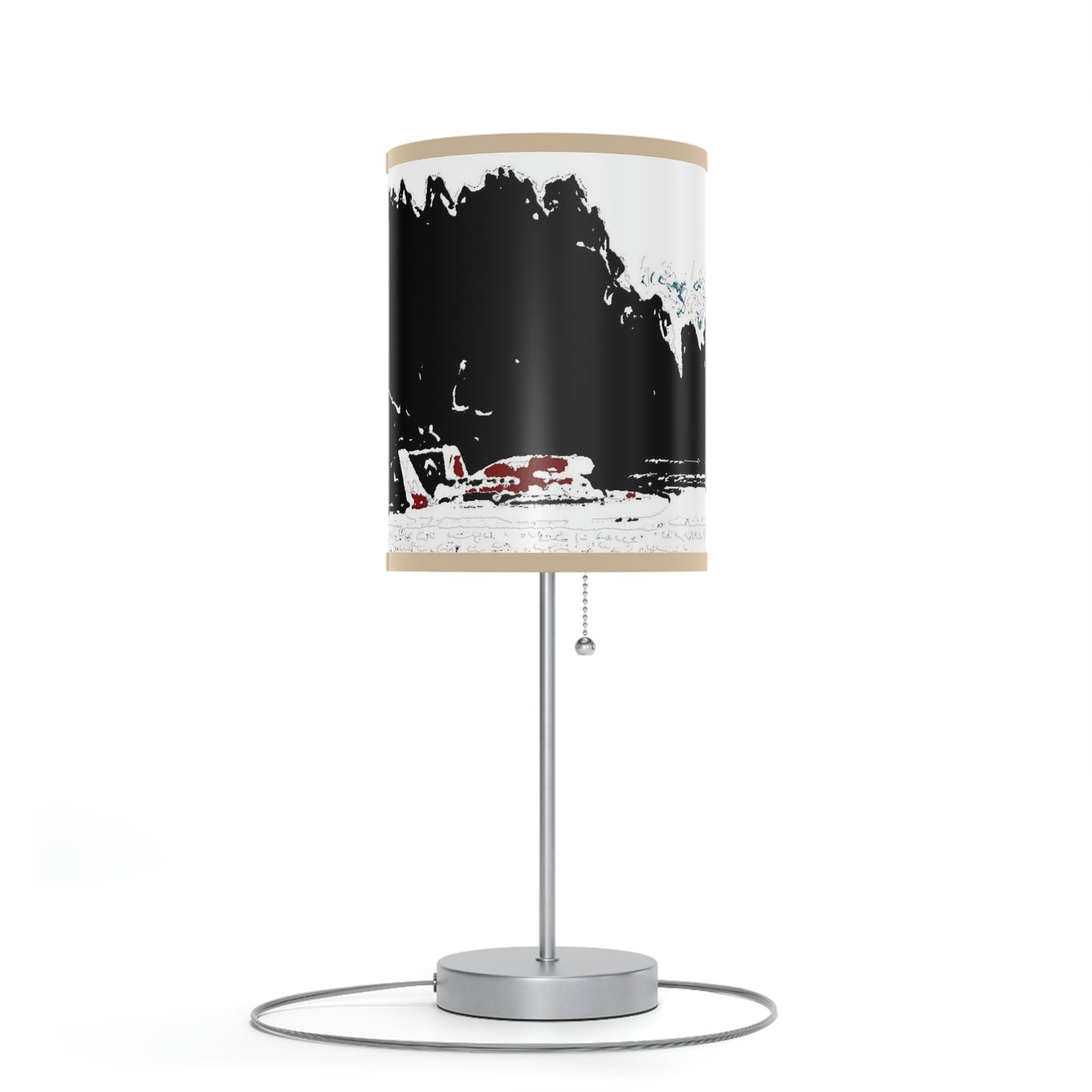 Lamp on a Stand, US|CA plug ... Seattle Columbia Cup On Lake Washington ... "Dave Wilcox Heads For The Win" ... Associate Gift-Photo ... Original Works ...
