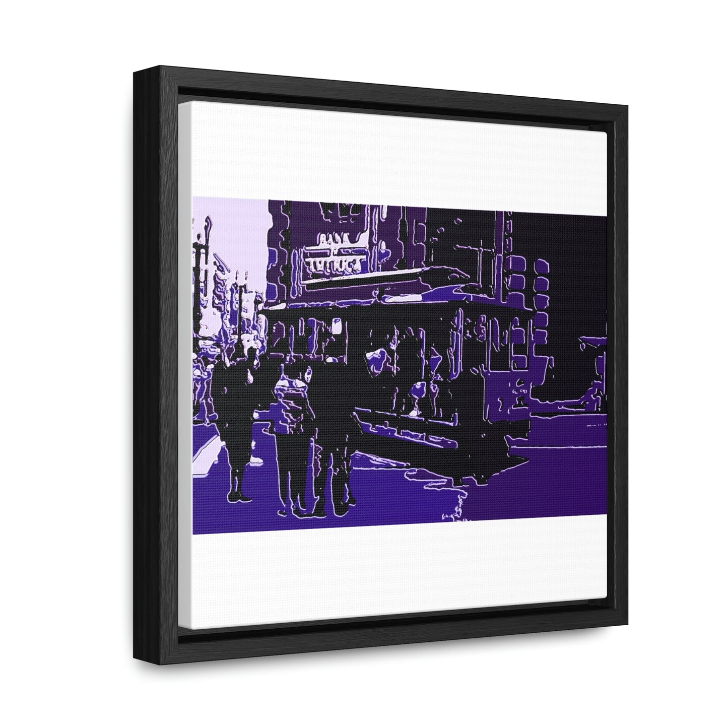 Gallery Canvas Wraps, Square Frame ... San Francisco ... 'Rice-A-Roni-A-San Francisco Treat' ... "A Cable Car Classic" ... Family Archives: 1973 ... Original Works ...