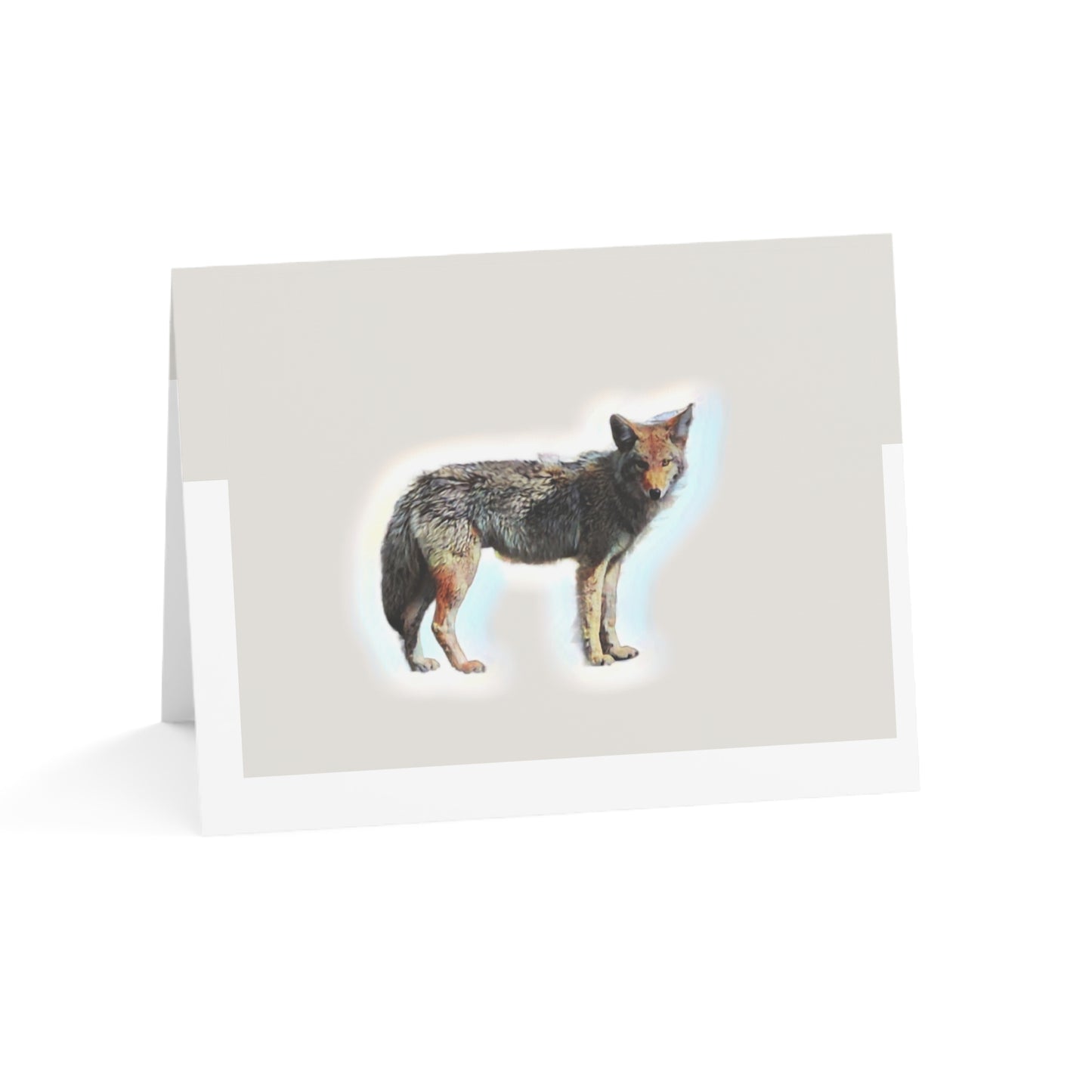 Greeting Cards (1, 10, 30, and 50pcs) ... Coyote ... "Yosemite Valley: Circa May23 ... KPH Base Photo" ... Original Works ...