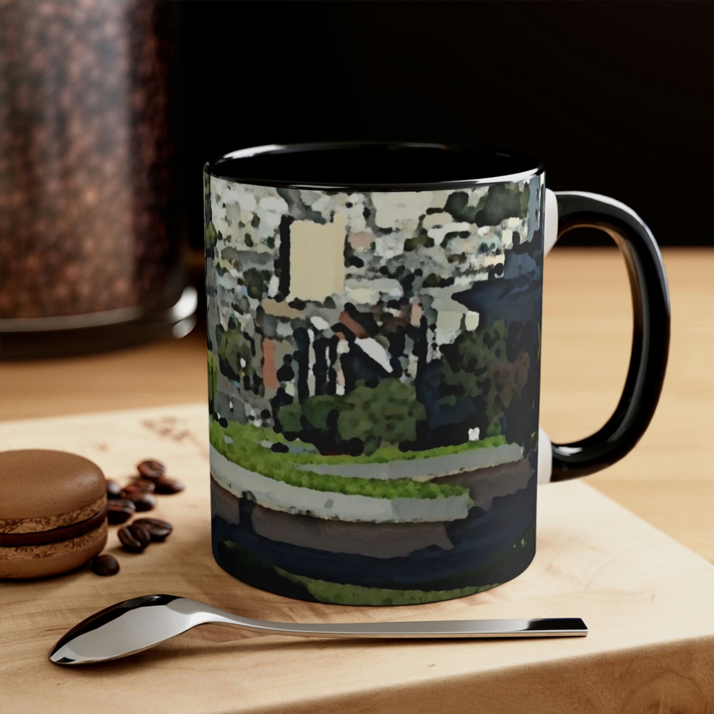 Accent Coffee Mug, 11oz ... "Lombard Street San Francisco, CA, USA" ... Family Archives 1970's ... Original Works ...
