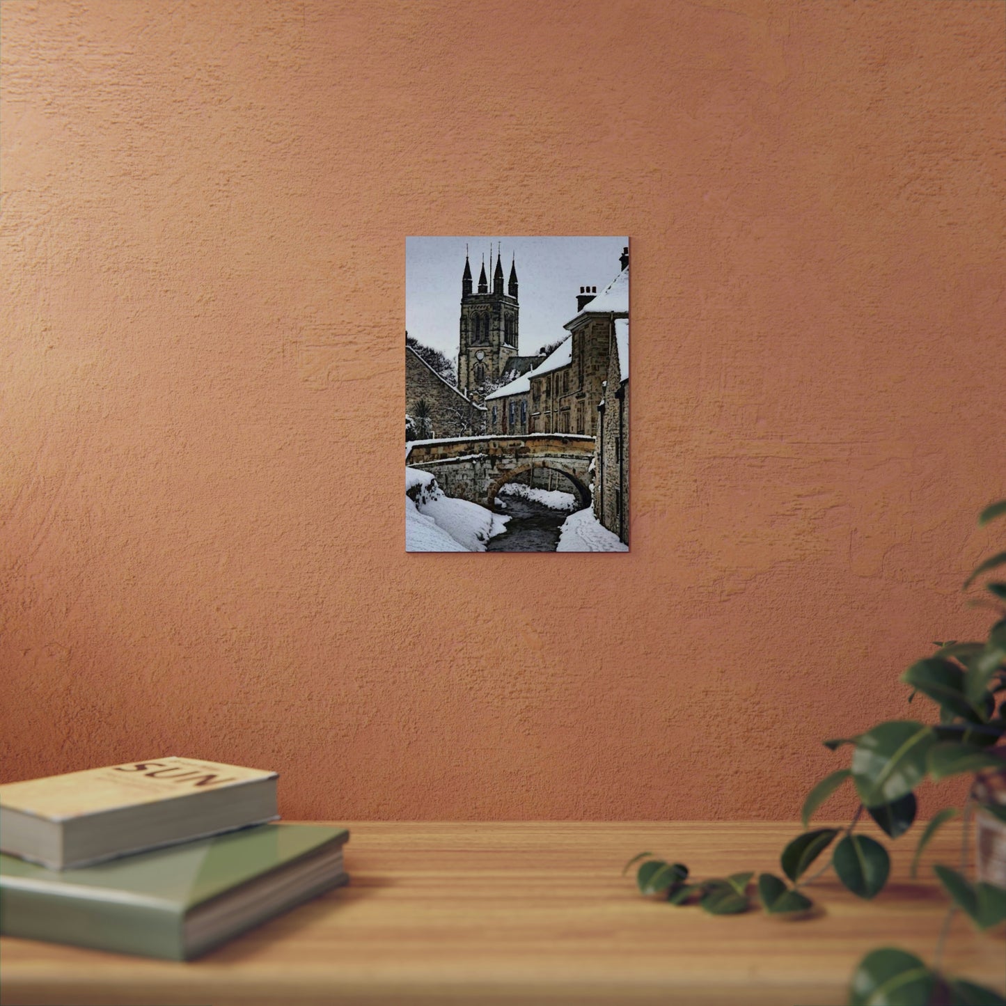 Aluminum Composite Panels ... A Bridge, A Canal, A Cathedral ... "To Stroll Over-Through-And-By" ... Central England: Circa 2005 ... Original Works ...