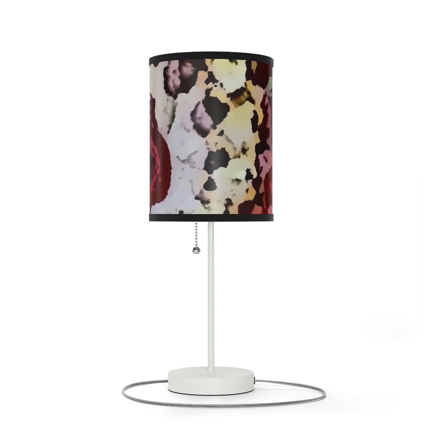 Lamp on a Stand, US|CA plug ... "A Friendly Flower" ... Pointsettia 'Pointing' ... Original Works ... (Supplied Photograph) ...