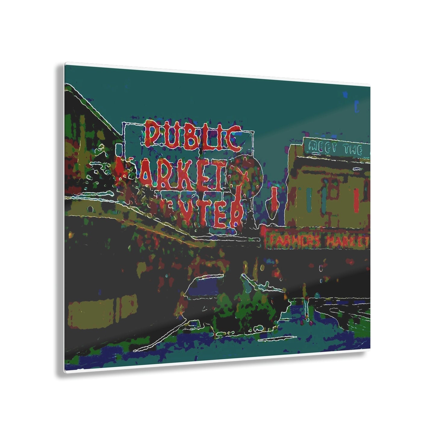Acrylic Prints ... "Seattle's PPM: Pike-Place-Market" ... I Remember That Day ... The Photo Shoot ... 'It Was Snowing' ... Original Works ...
