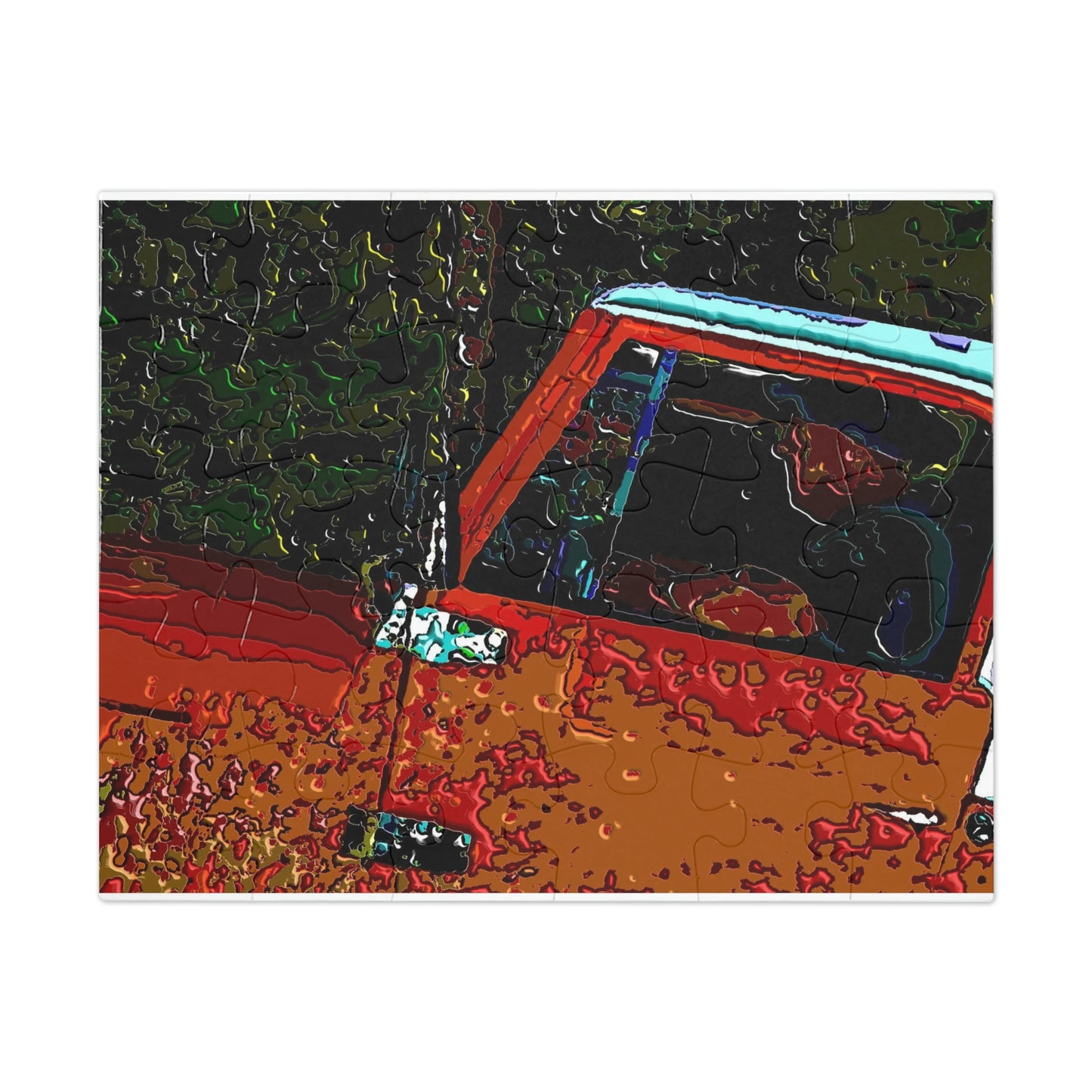 Jigsaw Puzzle (30, 110, 252, 500,1000-Piece) ... How-To-Drive-Idaho's-Mountain_Roads ... "Like A Professional'" ... "Truckin' Like The Doo-Dah-Man" ...