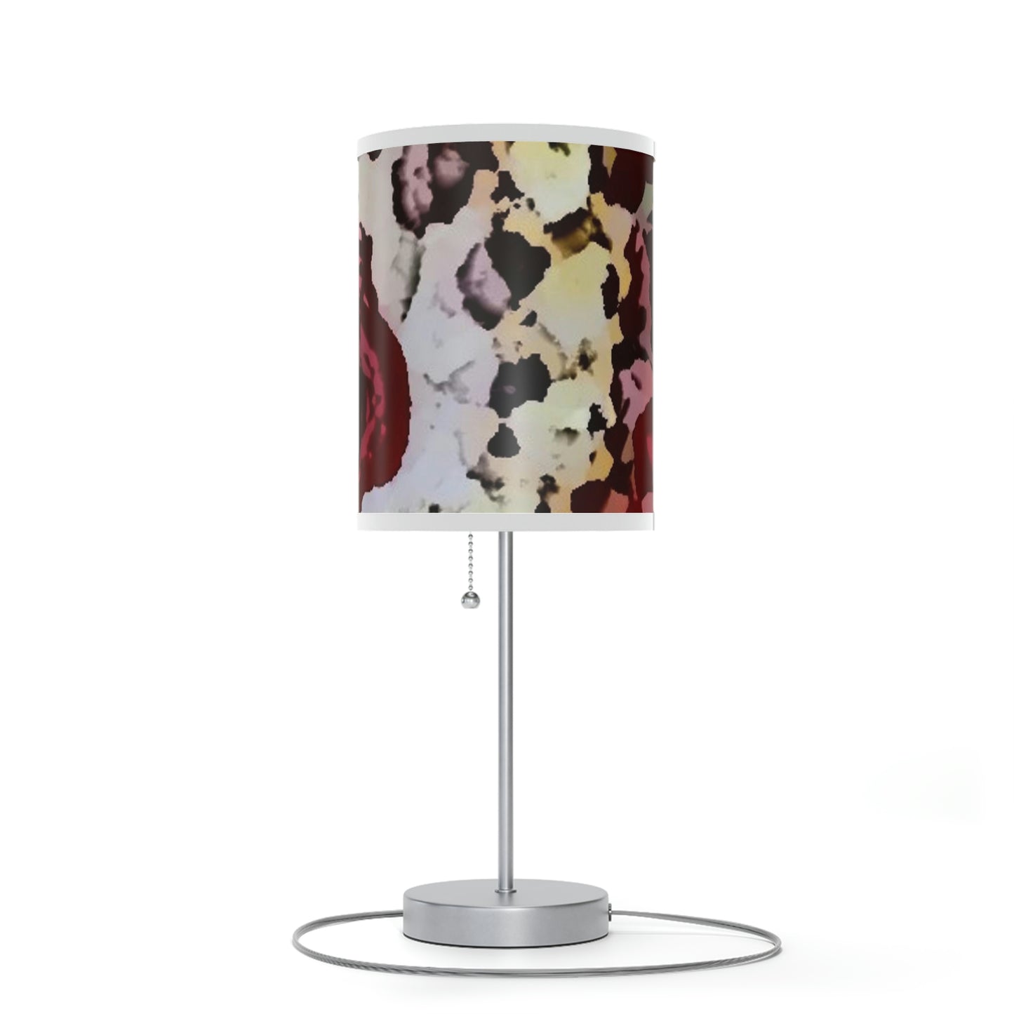 Lamp on a Stand, US|CA plug ... "A Friendly Flower" ... Pointsettia 'Pointing' ... Original Works ... (Supplied Photograph) ...