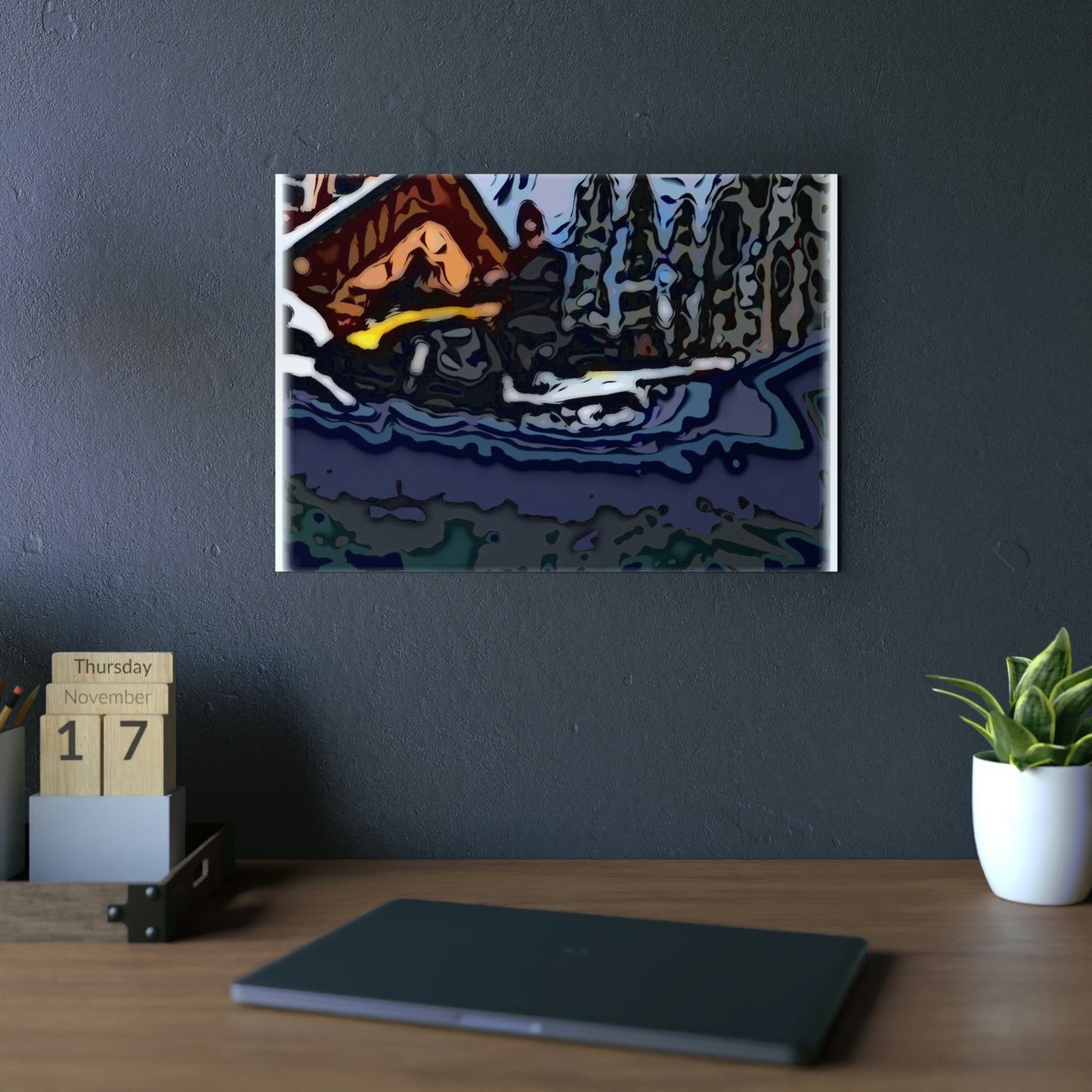 Aluminum Composite Panels ... "Oilification Extreme" ... April Fools Day Storm: 3'+ In-Three-Days ... Central Idaho, USA ... Original Works ...