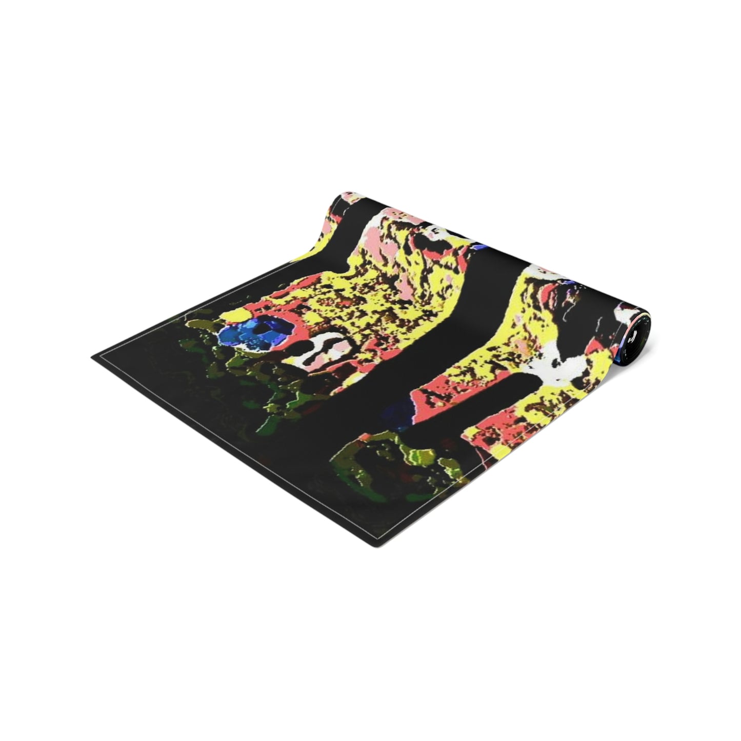 Table Runner (Cotton, Poly) ... "A Beautiful Beach Amongst The Palms" ... The Outrigger Waikiki, Honolulu, Oahu ... Original Works ...