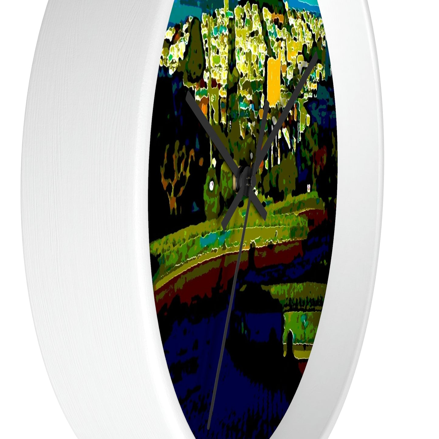 Wall clock ... "Lombard Street San Francisco, CA, USA" ... Family Archives 1970's ... Original Works ...