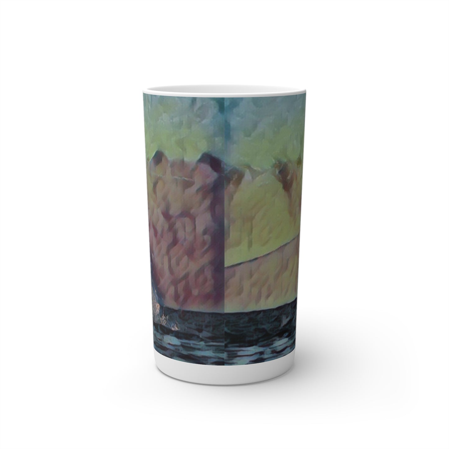 Conical Coffee Mugs (3oz, 8oz, 12oz) ... An Extraordinary Humpback Breach ... 'With Explosive Energy' ... Family Archives (KPH) ... Circa: 21st Century. Maui, HI ... Original Works ...