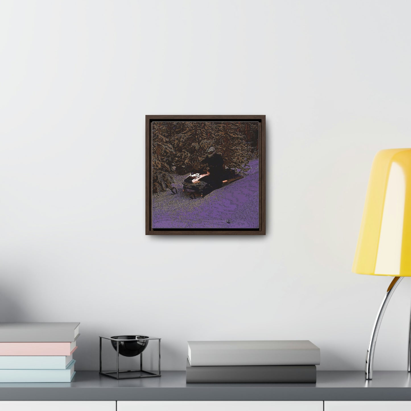 Gallery Canvas Wraps, Square Frame ... Yep ... "Another Day ... Riding Through The Wilderness ... " ... February 2023 ... Original Works ...