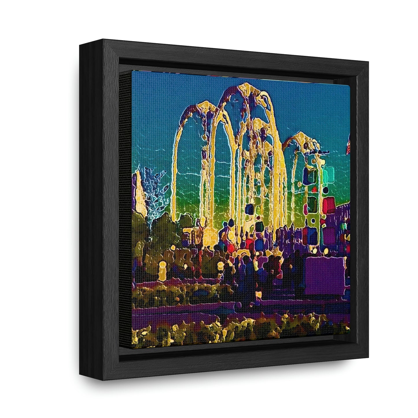 Gallery Canvas Wraps, Square Frame ... "Arches 'Like-No-Other' ... " Seattle World's Fair: 1962. A Family Original ...