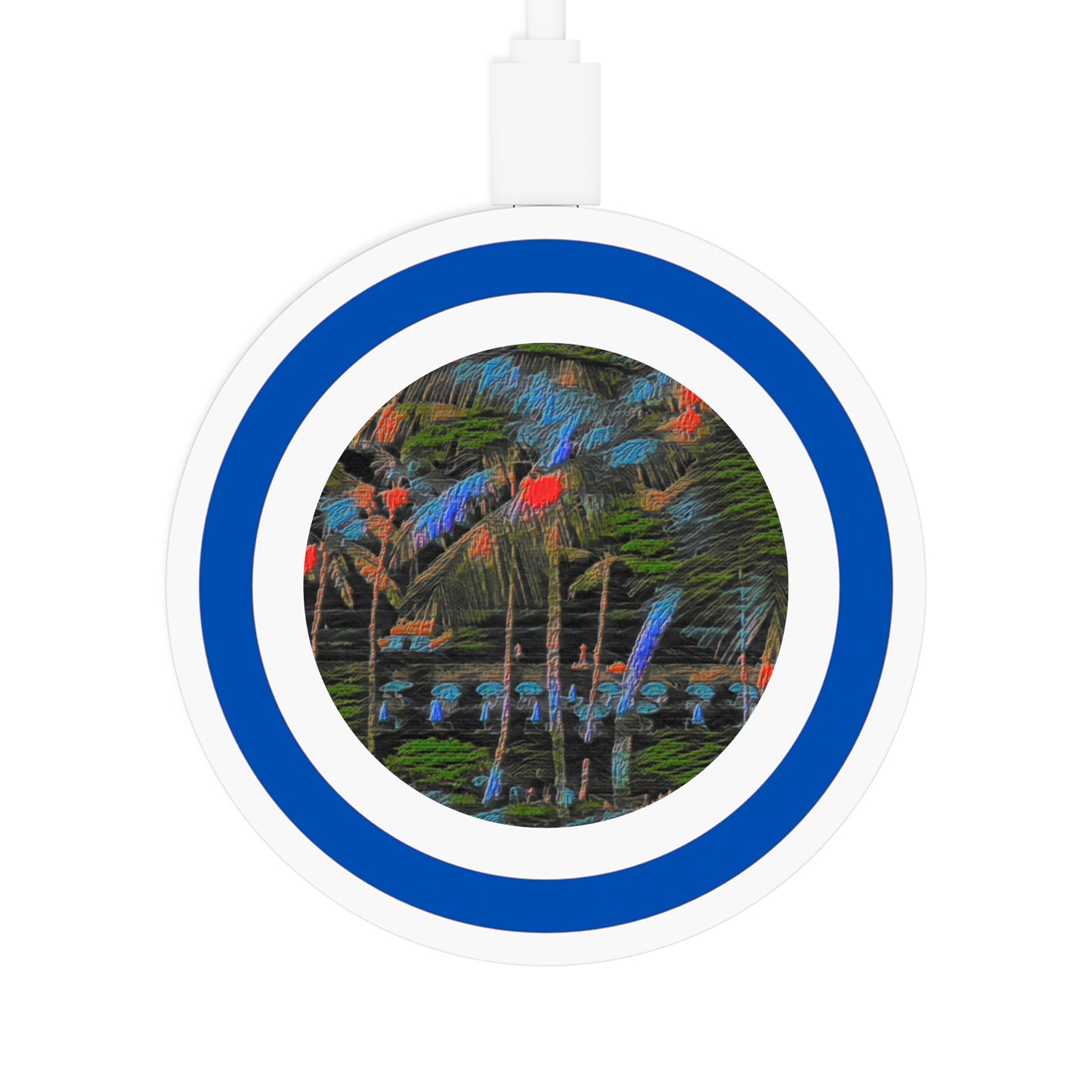 Quake Wireless Charging Pad ... "The Royal Hawai'ian: Waikiki Beach_Beach" ... Honolulu, HI ... October 2014 (Halloween) ... Original Works ...