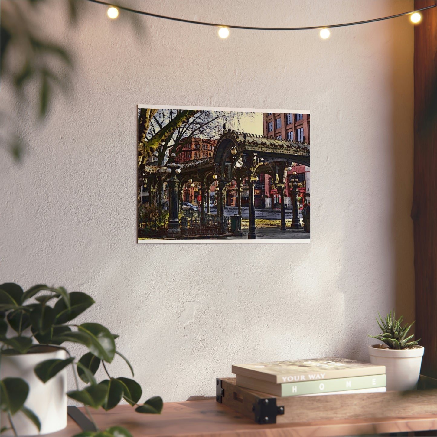 Aluminum Composite Panels ... Pioneer Square, Seattle, Washington: Gazebo, ..."Waiting For The Bus" ... Family Archives ... 2010 ... Original Works ...