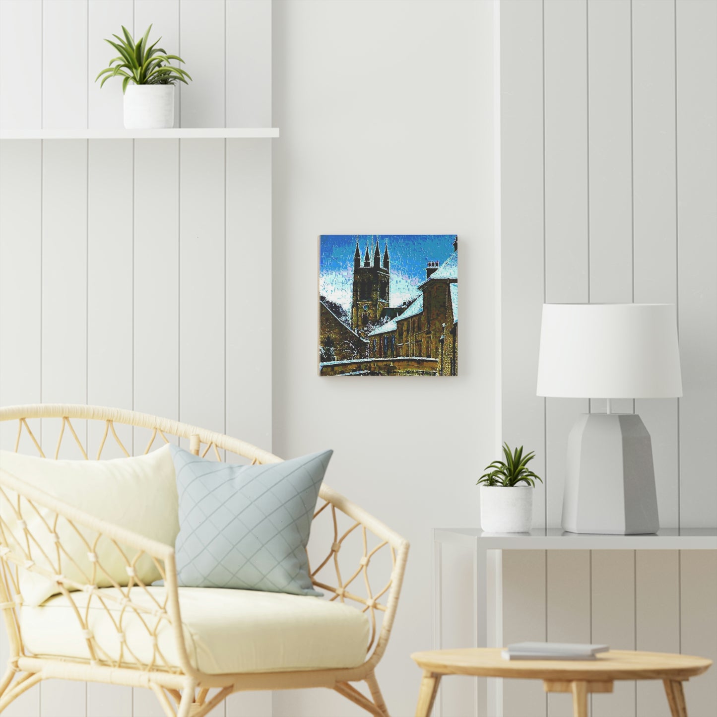 Wood Canvas ... Walikng The Streets & Alleys ... 'Strolling The Canals ... '  ... Original Works  ...