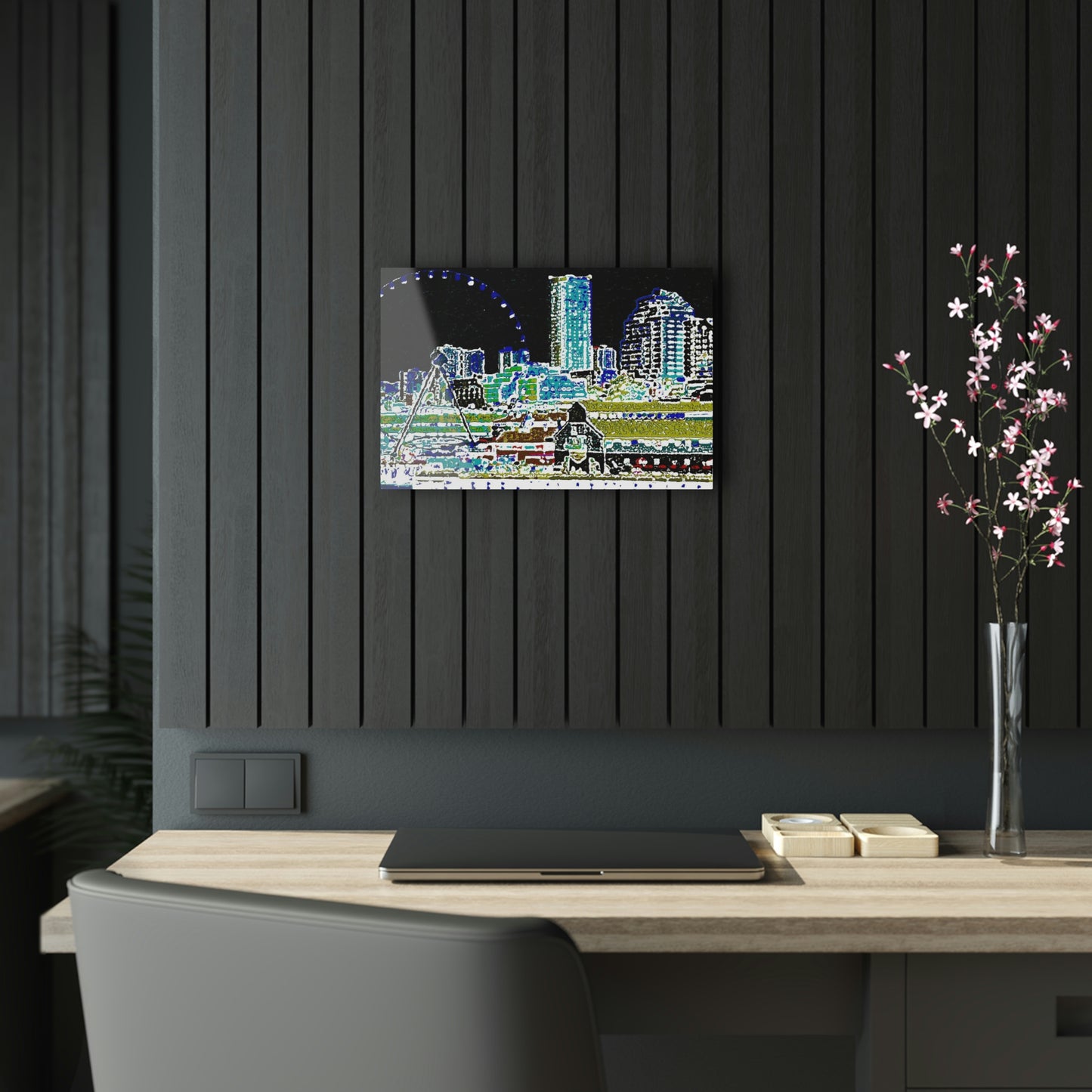 Acrylic Prints ... That Classic Wheel ... 'Seattle's Wheel' ... & An Old Classic Waterside Vendors ...  'Family Archives' ... Original Works ...