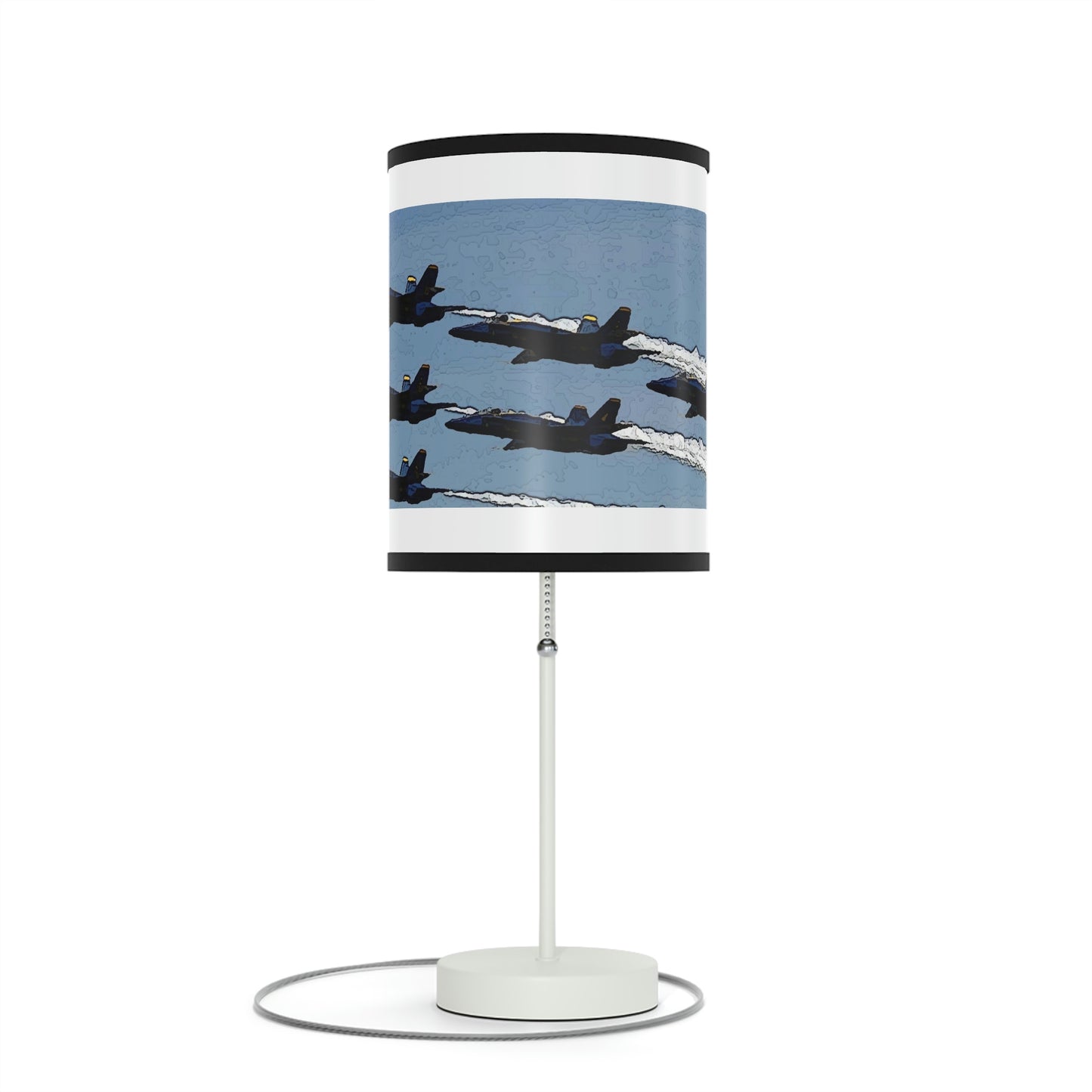Lamp on a Stand, US|CA plug ... Seattle Seafair ..."Blue Angels Run Over Lake Washington" ... Circa Mid 1980's ... Dr FJ Holt ... Original Works ...