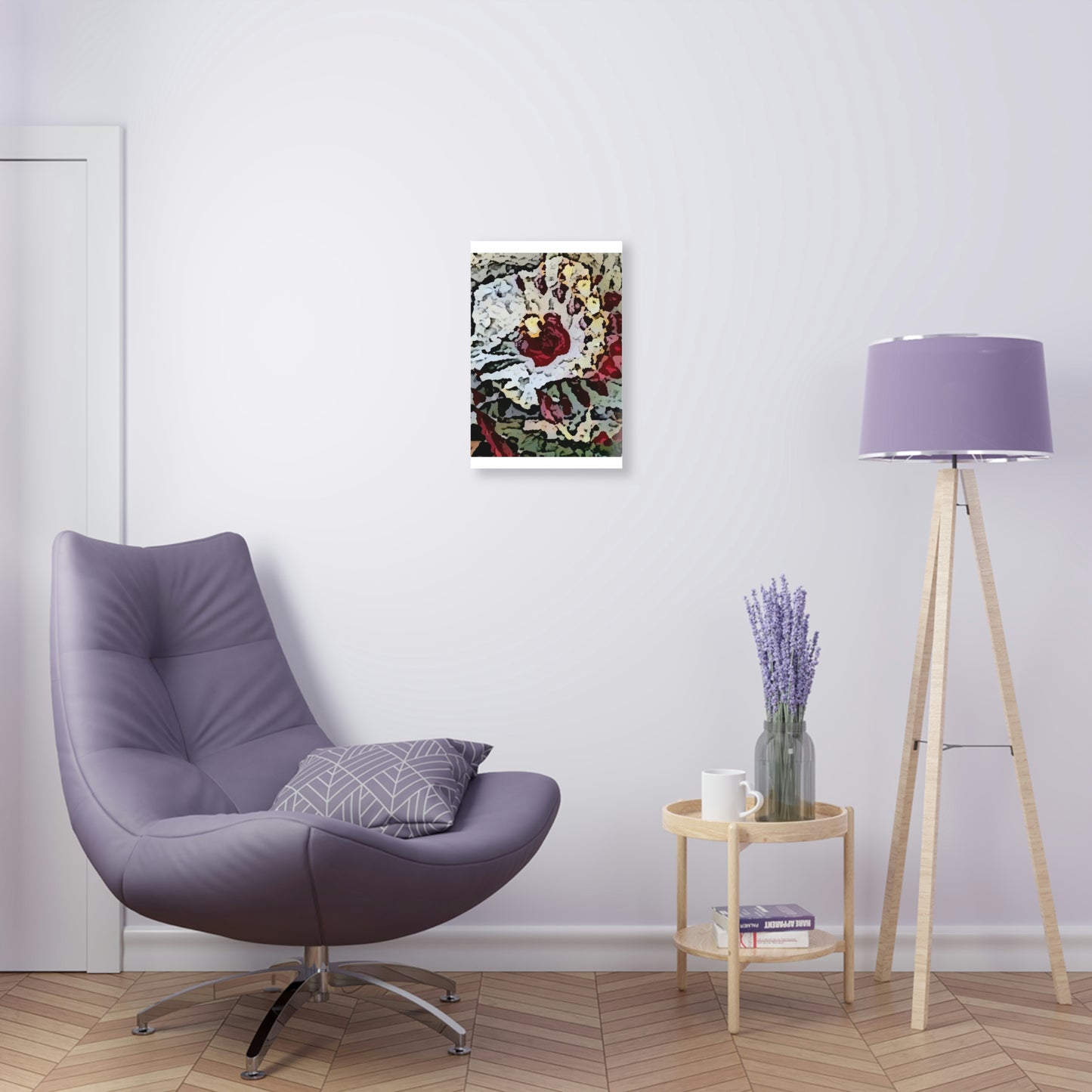 Acrylic Prints ... "A Friendly Flower" ... Pointsettia 'Pointing' ... Original Works ... (Supplied Photograph) ...