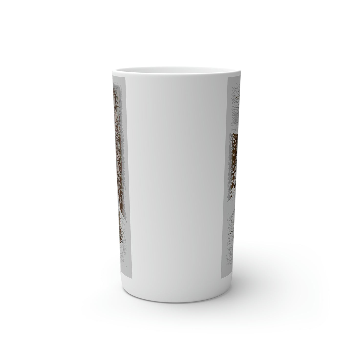 Conical Coffee Mugs (3oz, 8oz, 12oz) ... After An Intense Snow Storm ... 'Digging Out' ... A Vehicle & Cabin "In The Mountains" ... March 2023 ... Original Works ...