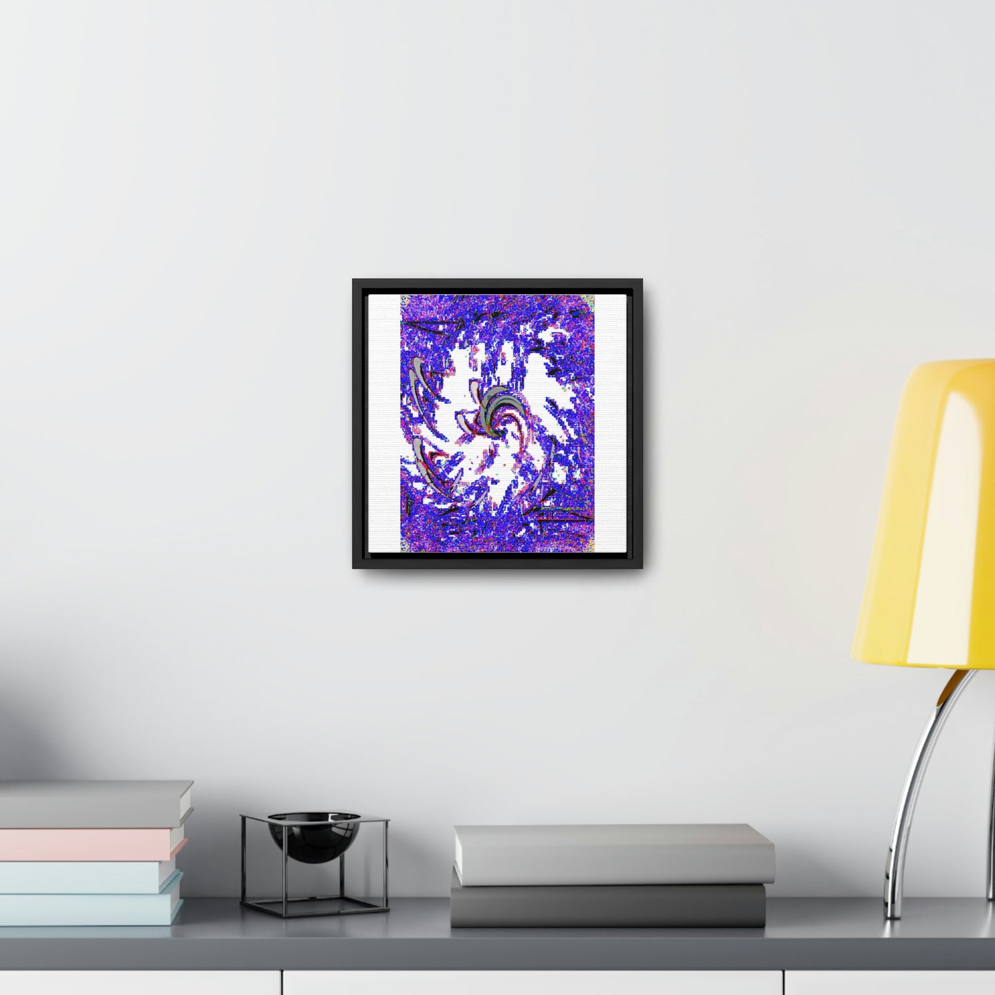 Gallery Canvas Wraps, Square Frame ... "Waning Moon" ... Central Idaho ... October 2022 ... Rendering Time: 22 Hours ... Original Works ...
