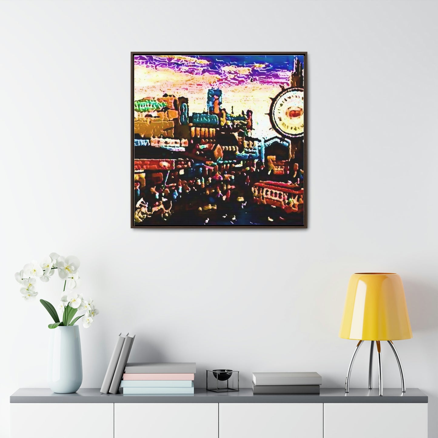 Gallery Canvas Wraps, Square Frame ... "No.9 Fishermen's Grotto - Fishermen's Wharf, SF, California" ... Family Archives: 1970's ... Original Works ...