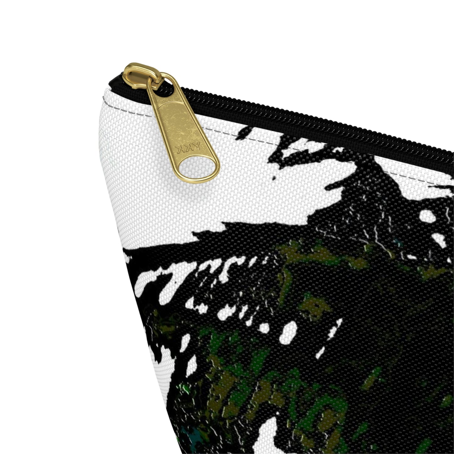 Accessory Pouch w T-bottom ... "A Beautiful Beach Amongst The Palms" ... The Outrigger Waikiki, Honolulu, Oahu ... Original Works ...