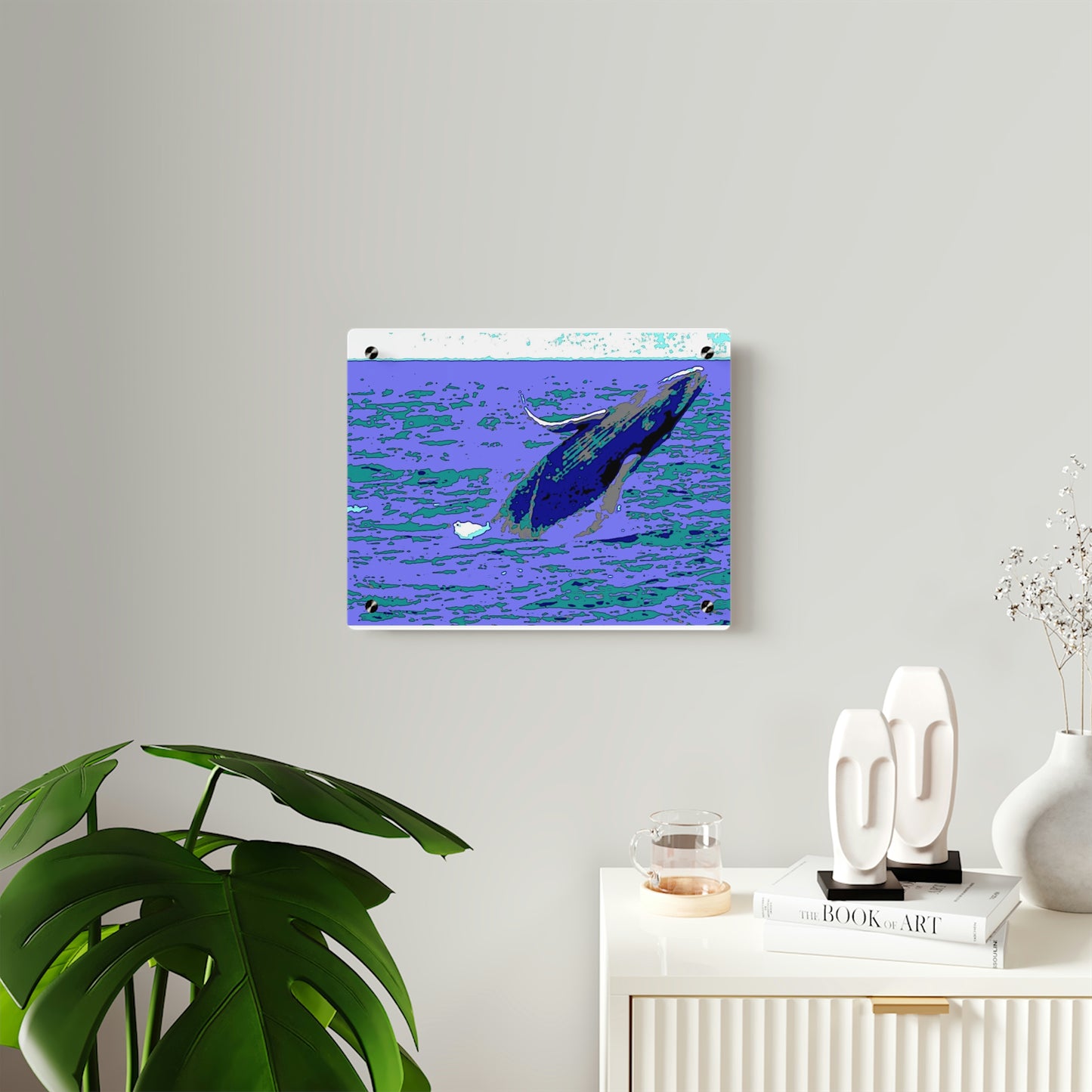 Acrylic Wall Art Panels ... Baby Humpback Breaching ... Maui, HI: April 2022 ... "Family Archives: KPH" ... Original Works ...