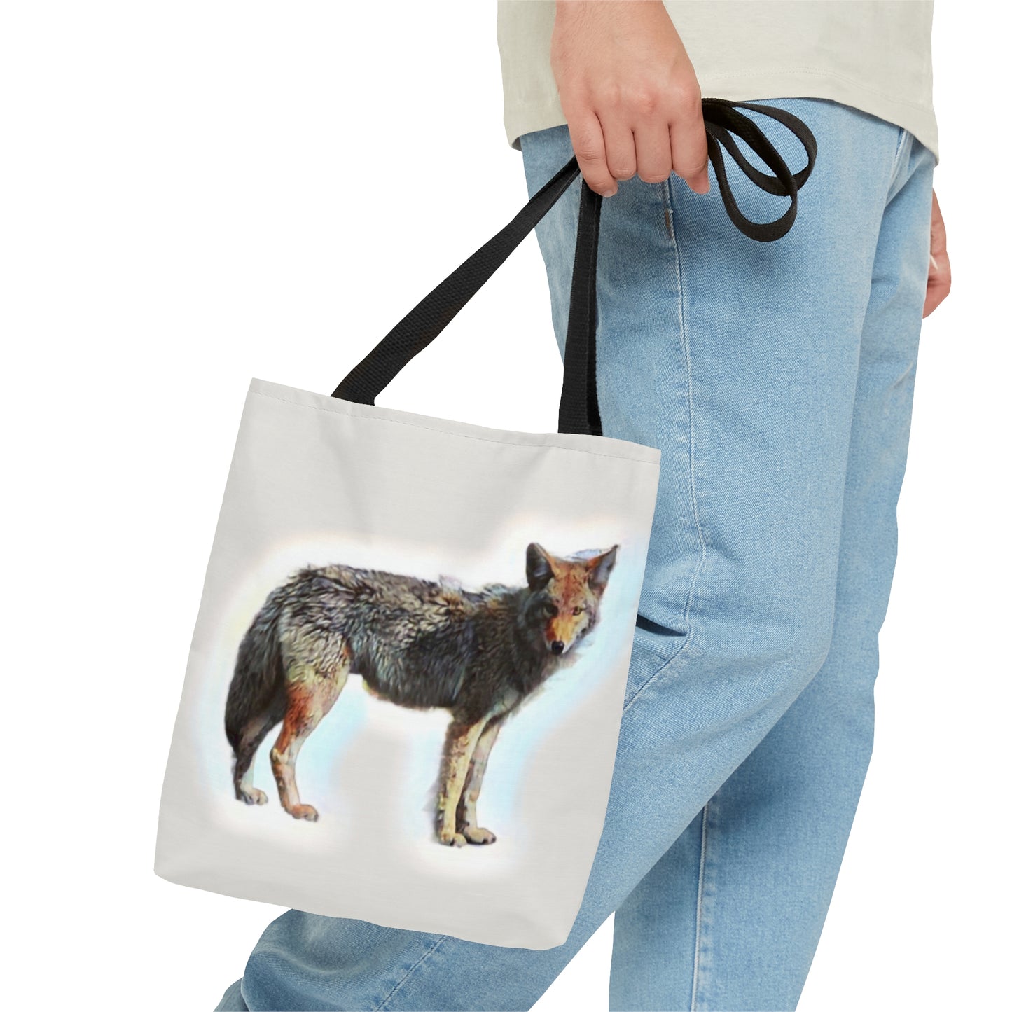 Tote Bag (AOP) ... Coyote ... "Yosemite Valley: Circa May23 ... KPH Base Photo" ... Original Works ...