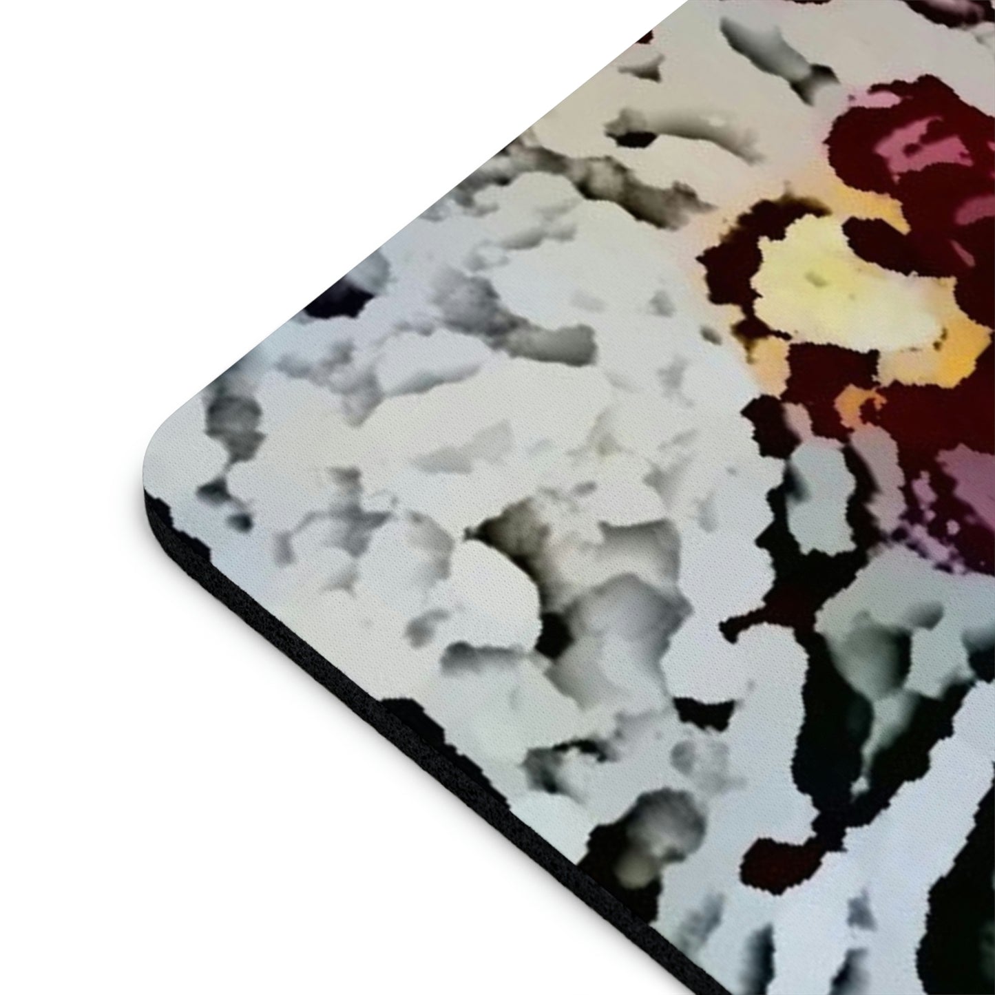 Mouse Pad ... "A Friendly Flower" ... Pointsettia 'Pointing' ... Original Works ... (Supplied Photograph) ...