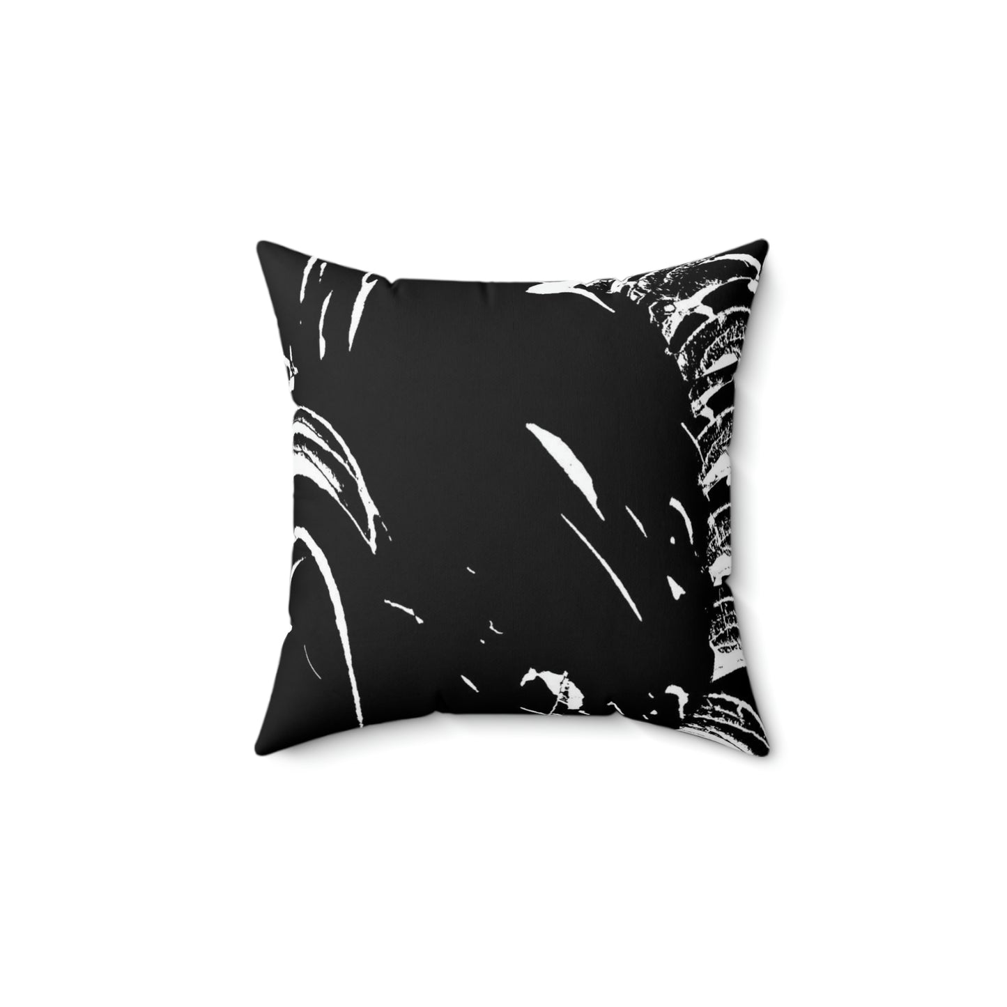 Spun Polyester Square Pillow ... "Waning Moon" ... Central Idaho ... October 2022 ... Rendering Time: 22 Hours ... Original Works ...