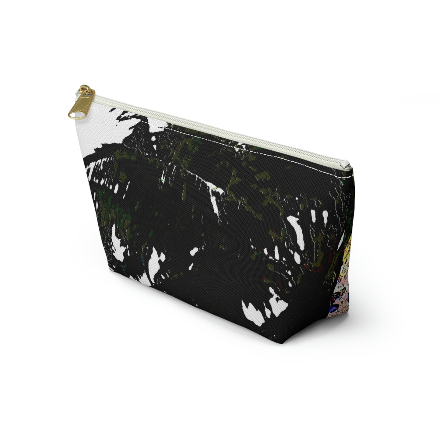 Accessory Pouch w T-bottom ... "A Beautiful Beach Amongst The Palms" ... The Outrigger Waikiki, Honolulu, Oahu ... Original Works ...