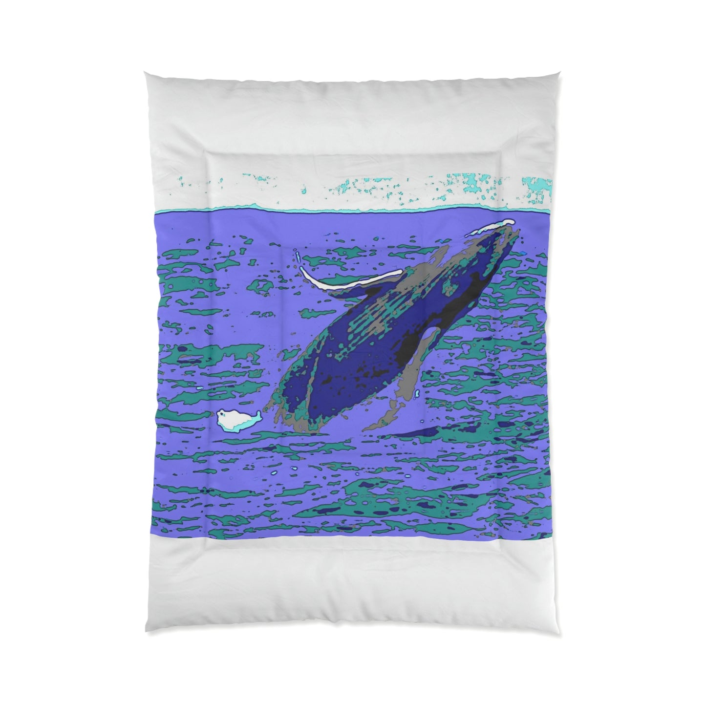 Comforter ... Baby Humpback Breaching ... Maui, HI: April 2022 ... "Family Archives: KPH" ... Original Works ...