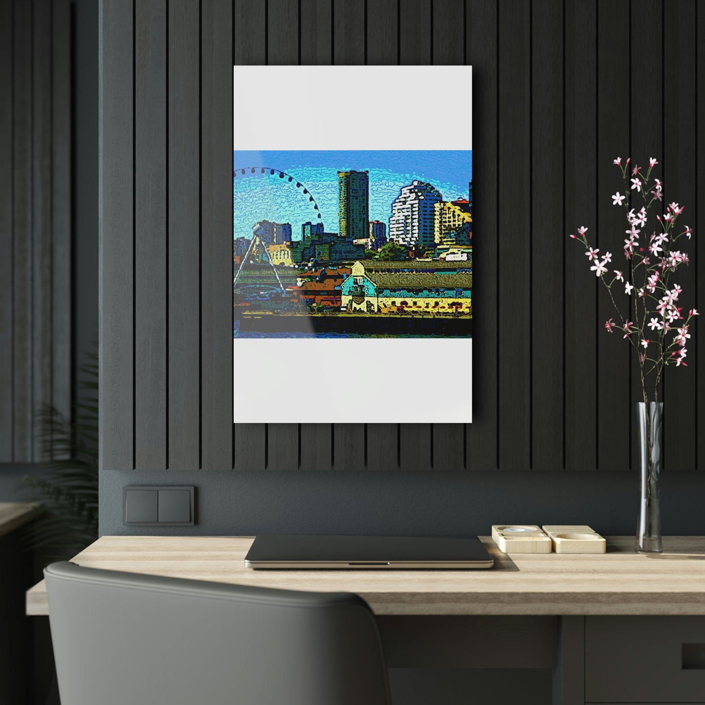 Acrylic Prints... That Classic Wheel ... 'Seattle's Wheel' ... & An Old Classic Waterside Vendors ...  'Family Archives' ... Original Works ...