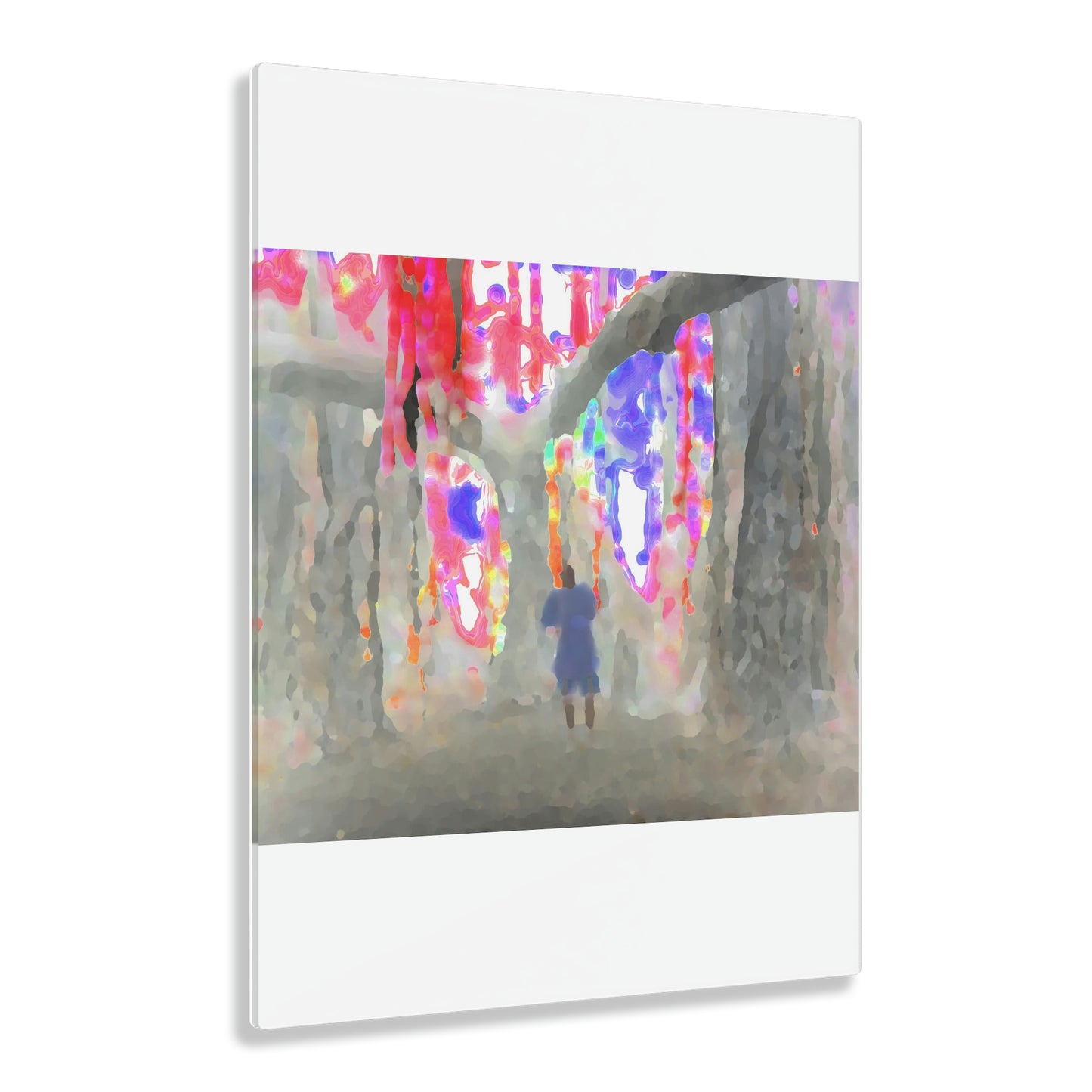 Acrylic Prints ... "Walk .. Swing .. Hang .. Sit .. 'Hammock' Amongst The Banyans of Honolulu" ... Original Works ... October 2014