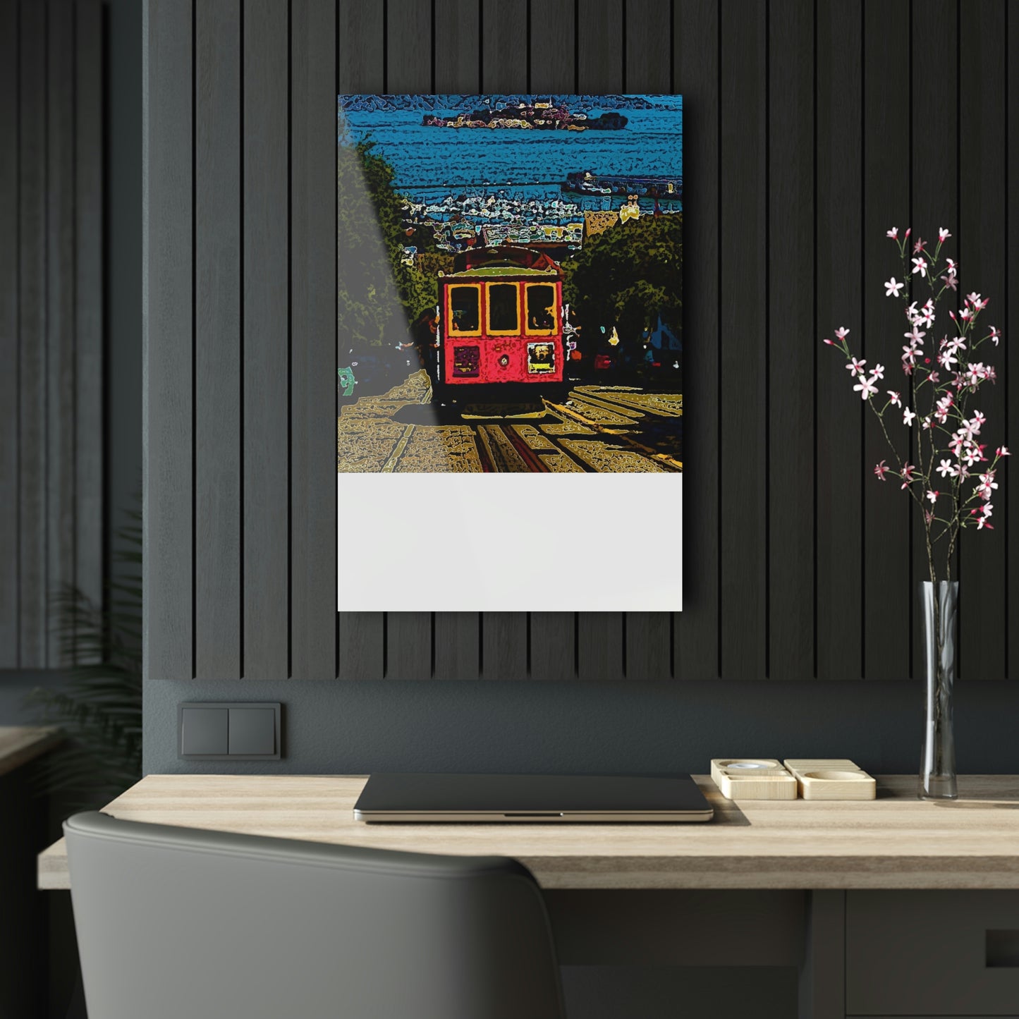 Acrylic Prints ... San Francisco ... 'A Rice-A-Roni-Treat' ... "A Cable Car Classic" ... Family Archives: 1973 ... Original Works ...