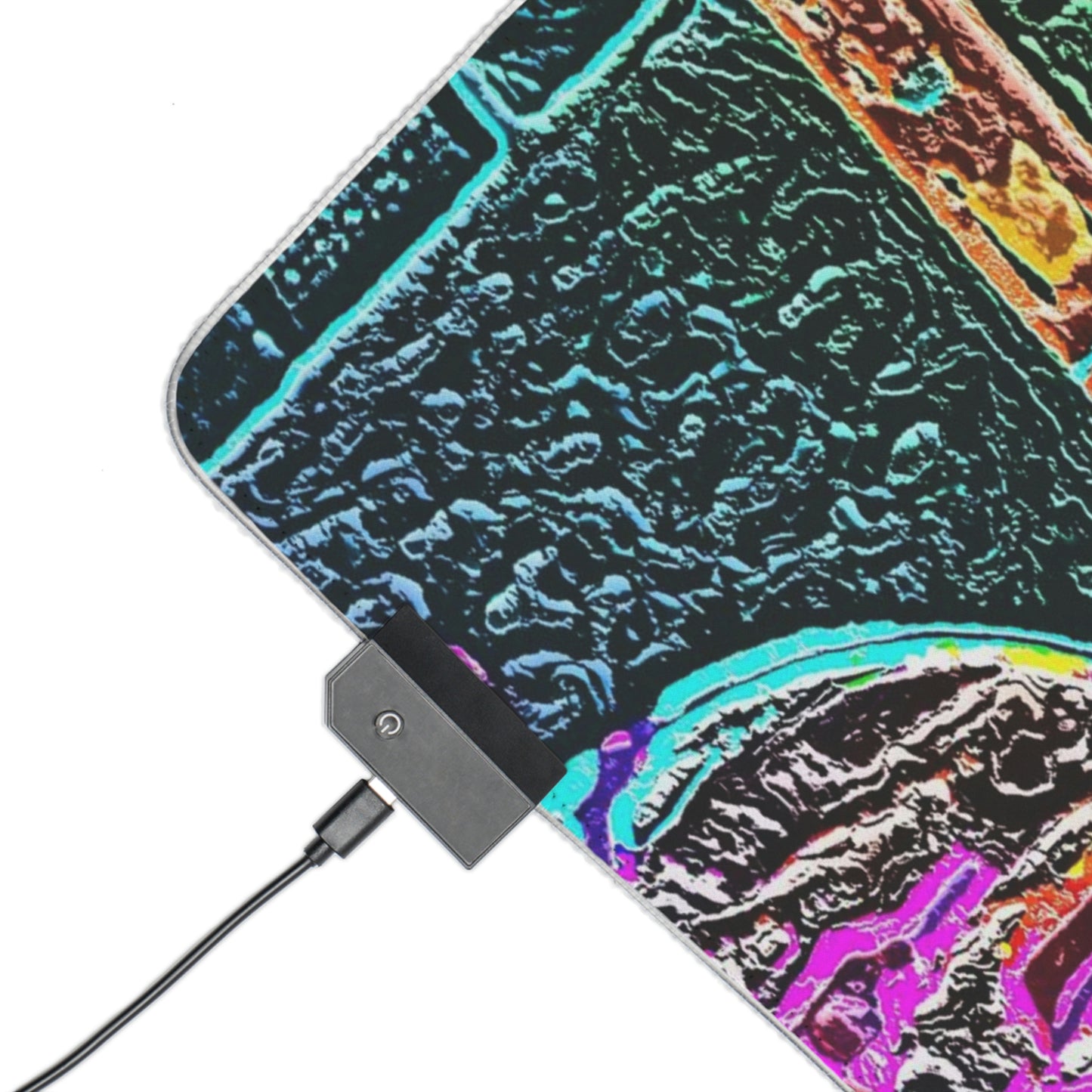 LED Gaming Mouse Pad ... "La Grande Entree" At: 'The Pink Palace' ... The Royal Hawai'ian ... Honolulu, HI ... '27Oct2014' ... Original Works ...