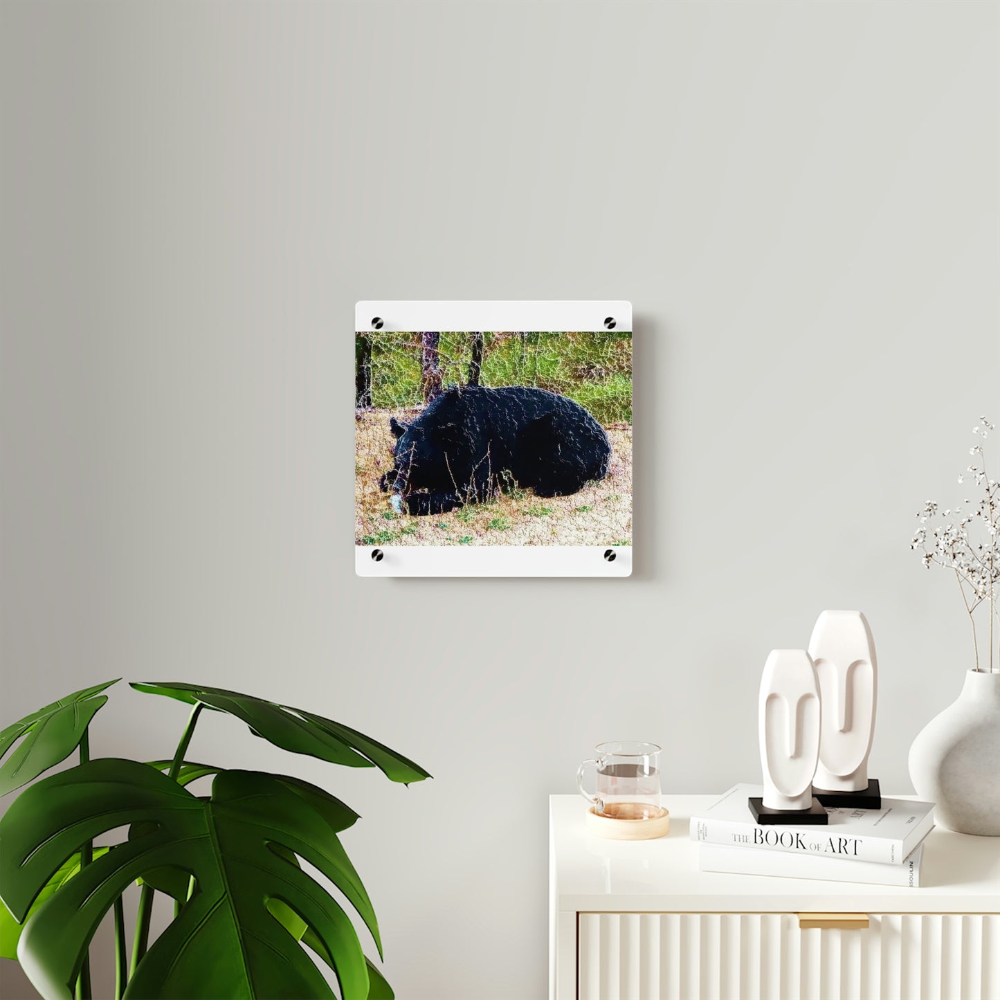 Acrylic Wall Art Panels ... RCY: "Rhett Creek Yogi ... '500 Lbs Of Autumn Season Hunger' ..."  ... September 2022 ... Central Idaho ... Original Works ...