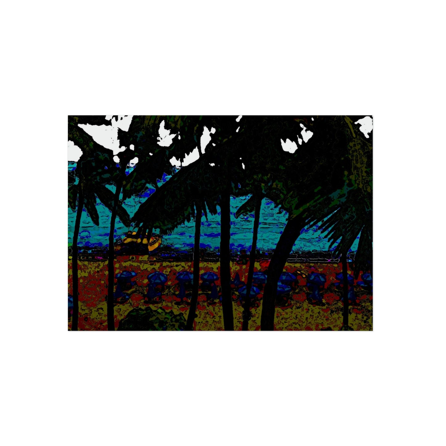 Aluminum Composite Panels ... "Where The Beach Chaise's & Ocean Catermeran Await You" ... Waikiki Beach, Honolulu, Oahu, HI ... Oct2014 ... Original Works ...