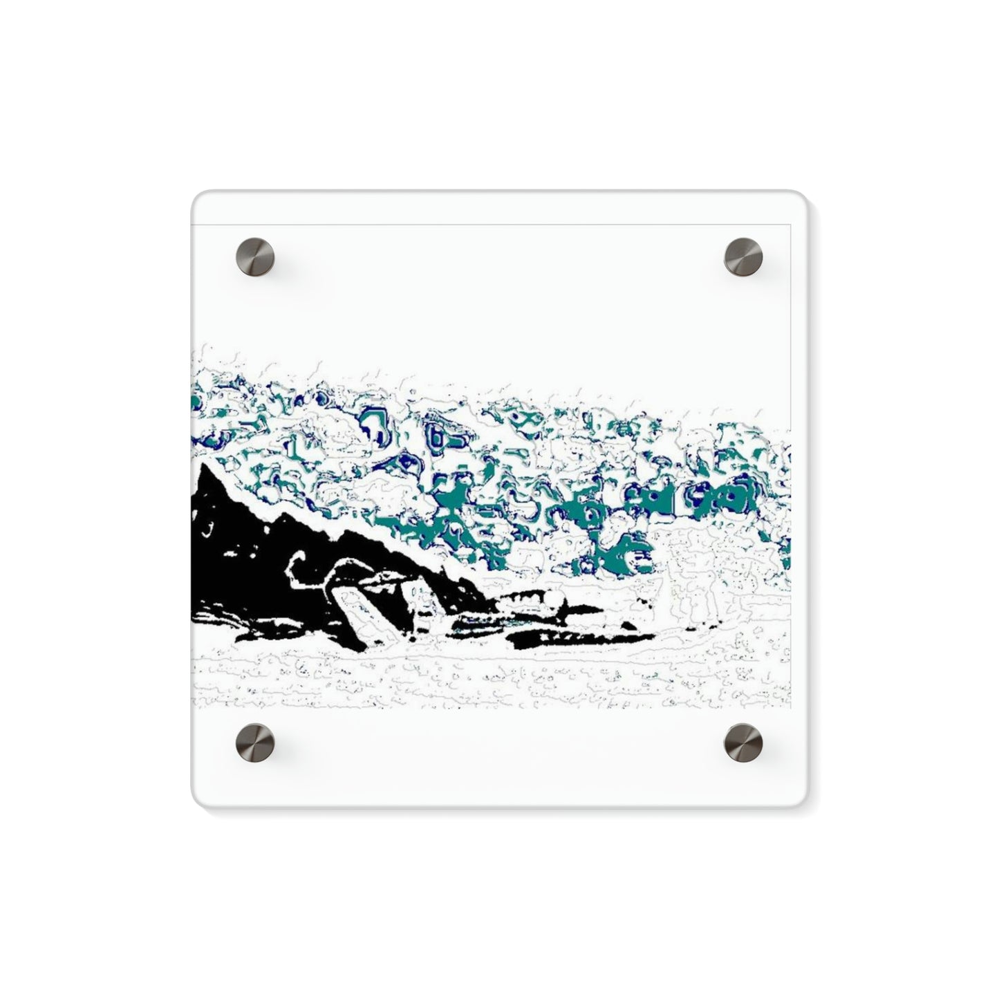 Acrylic Wall Art Panels ... Seattle Columbia Cup On Lake Washington ... "Dave Wilcox Heads For The Win" ... Associate Gift-Photo ... Original Works ...